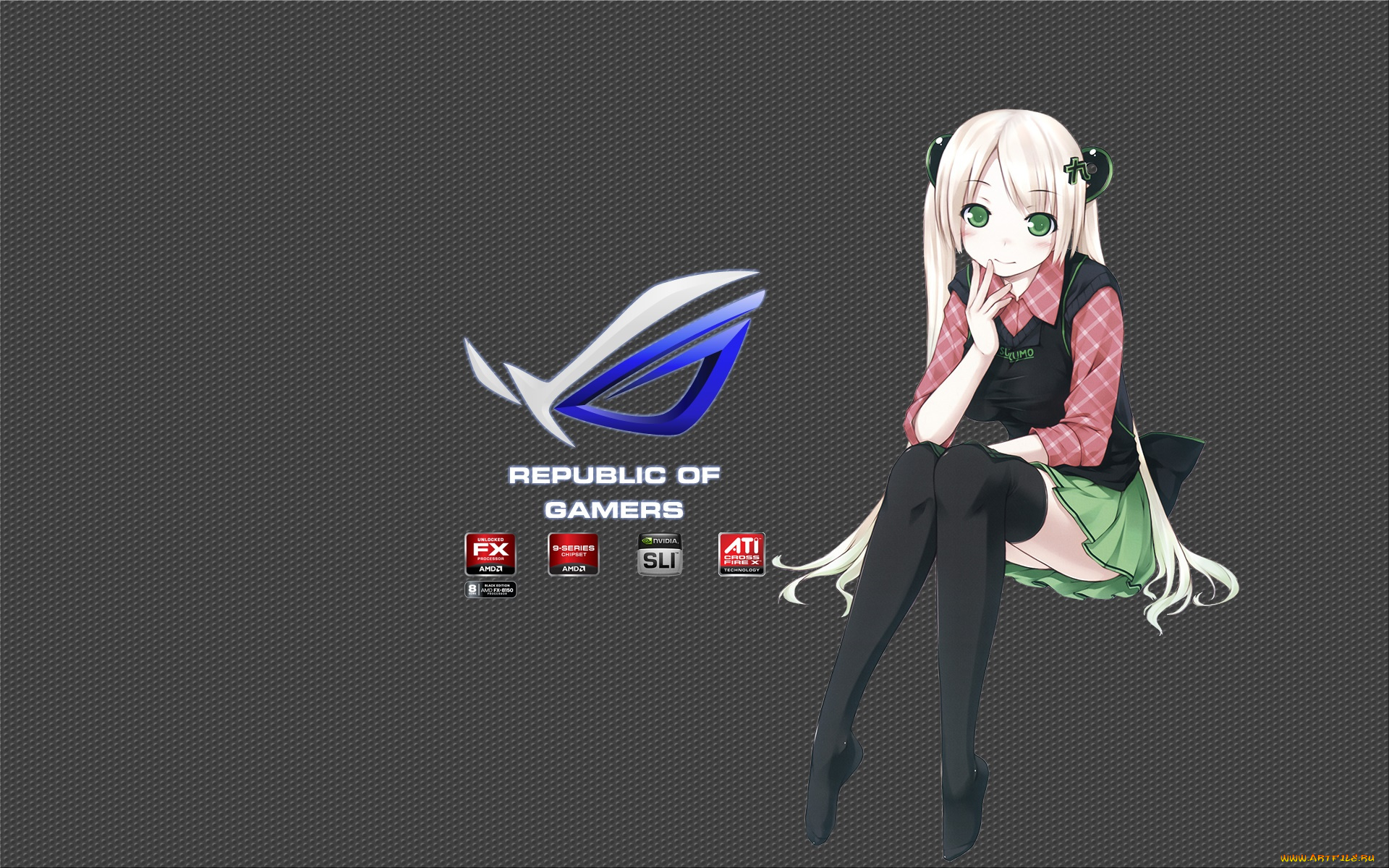 компьютеры, asus, фон, логотип