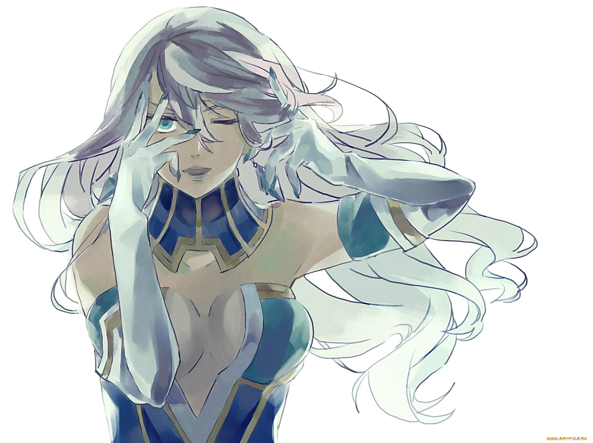 аниме, tiger, and, bunny, голубая, роза