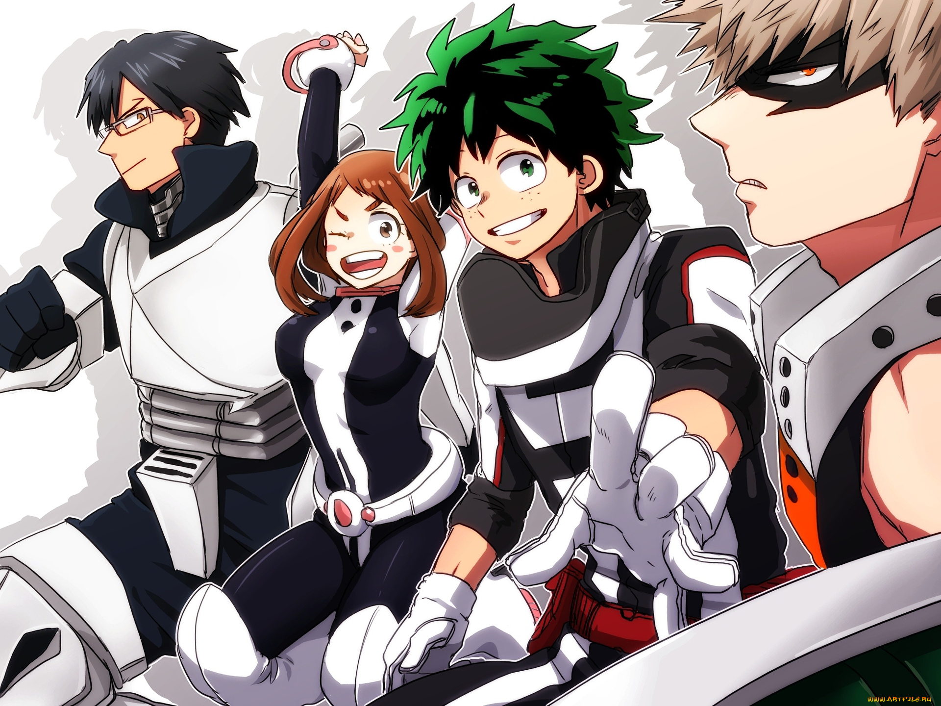 аниме, boku, no, hero, academia, персонаж