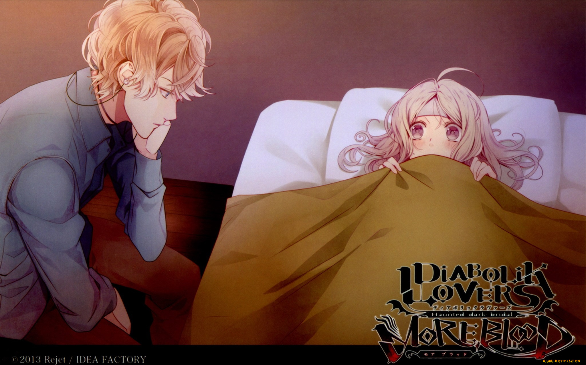 аниме, diabolik, lovers, парень, девушка