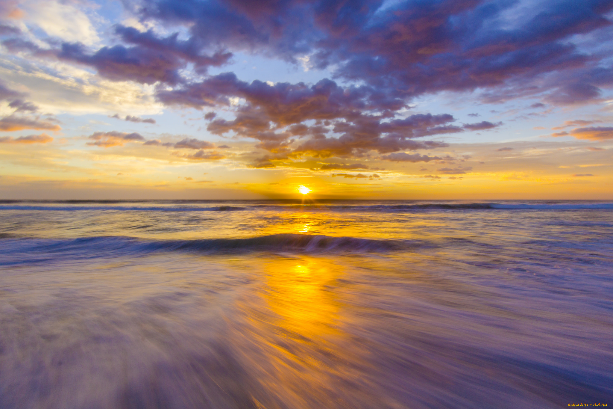 природа, моря, океаны, простор