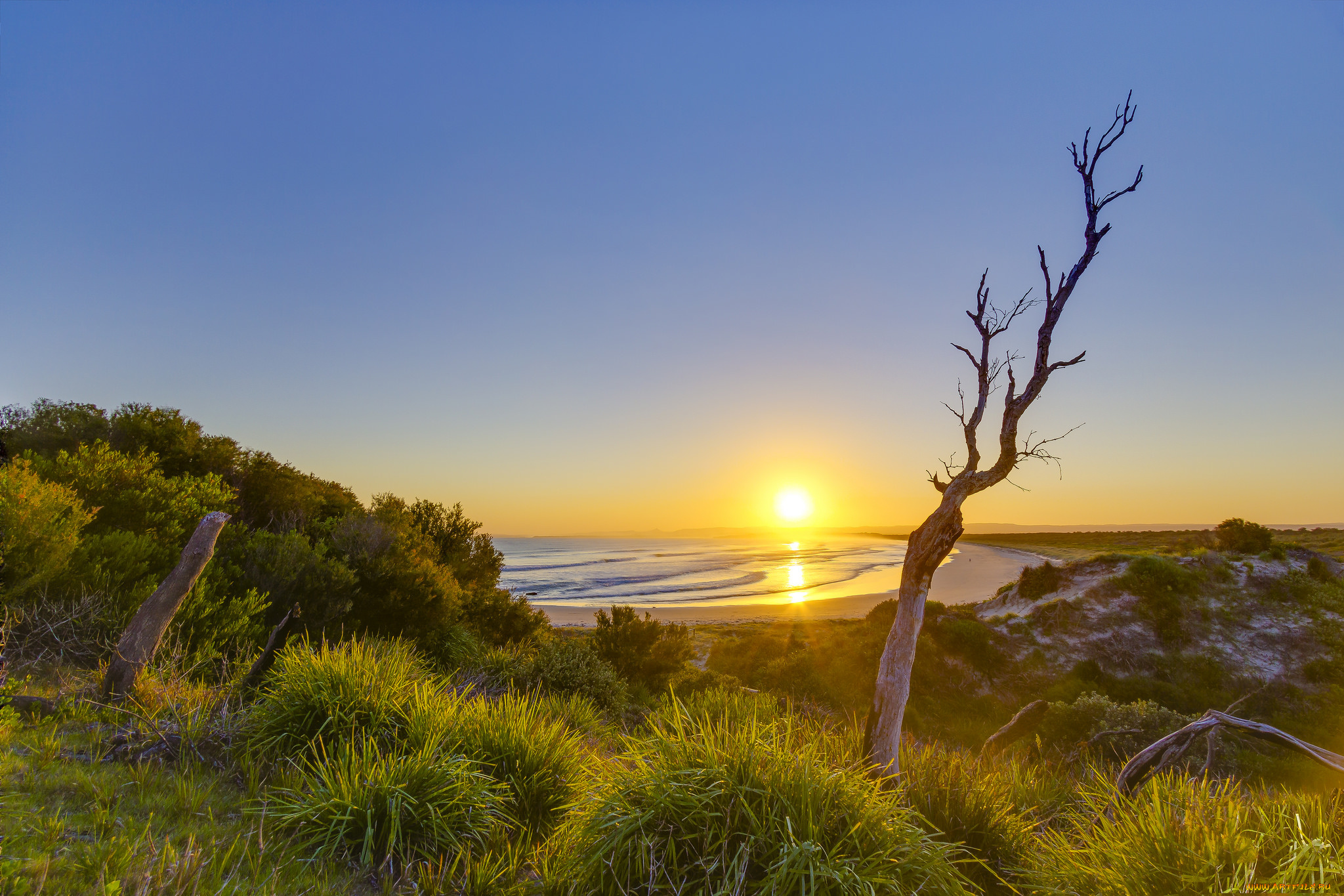 природа, восходы, закаты, простор