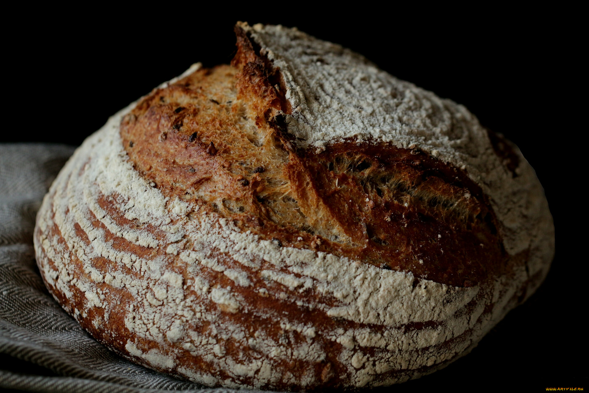 еда, хлеб, , выпечка, буханка