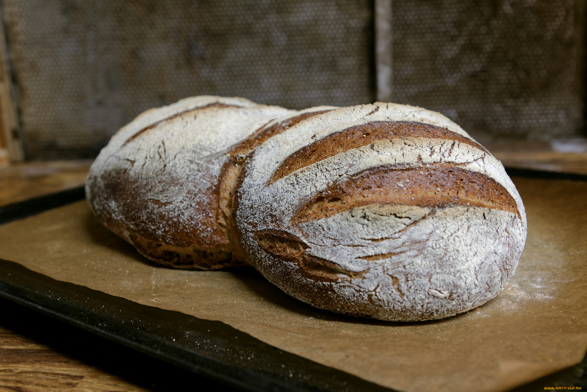 еда, хлеб, , выпечка, буханка