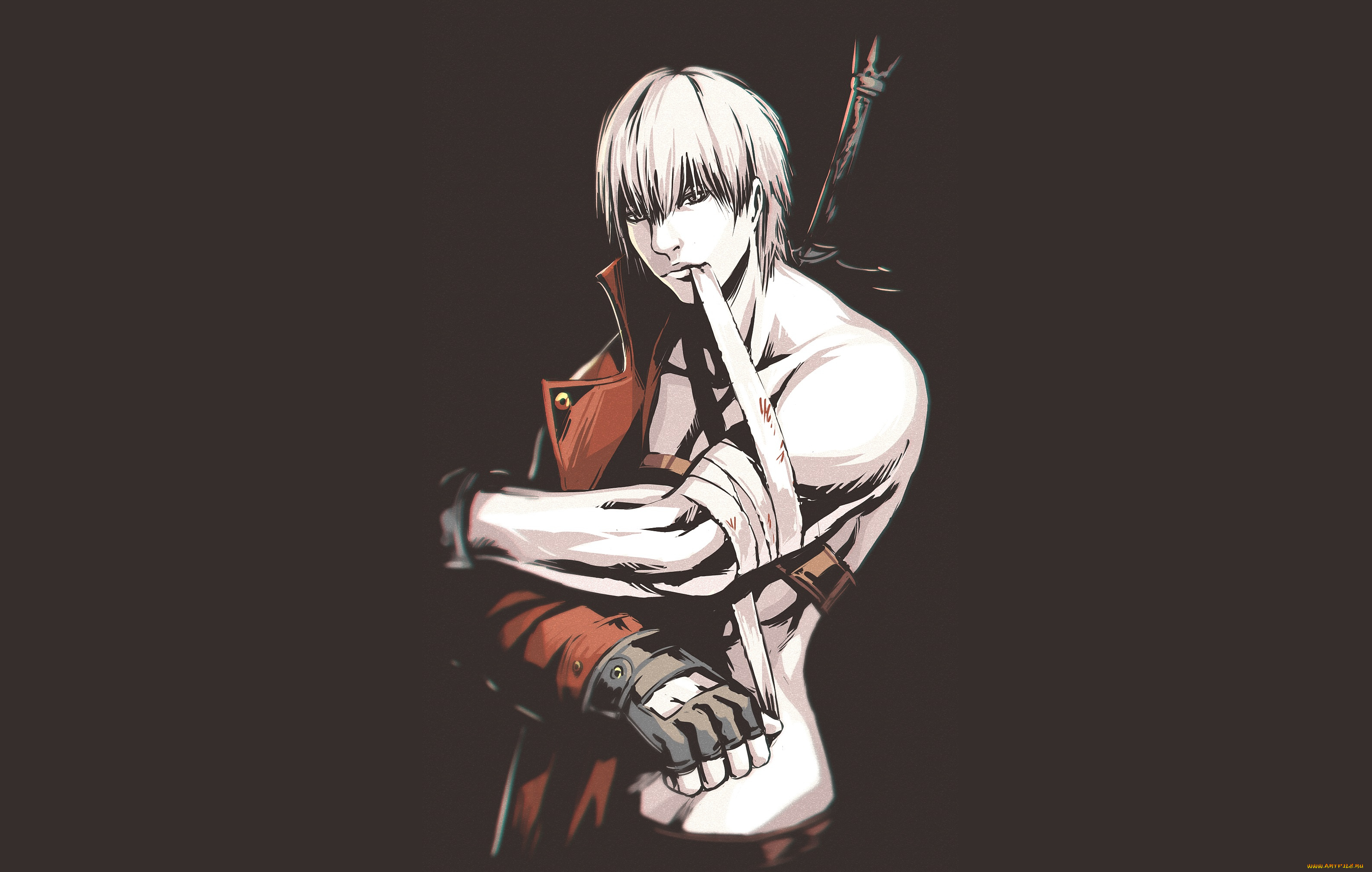 аниме, devil, may, cry, dante