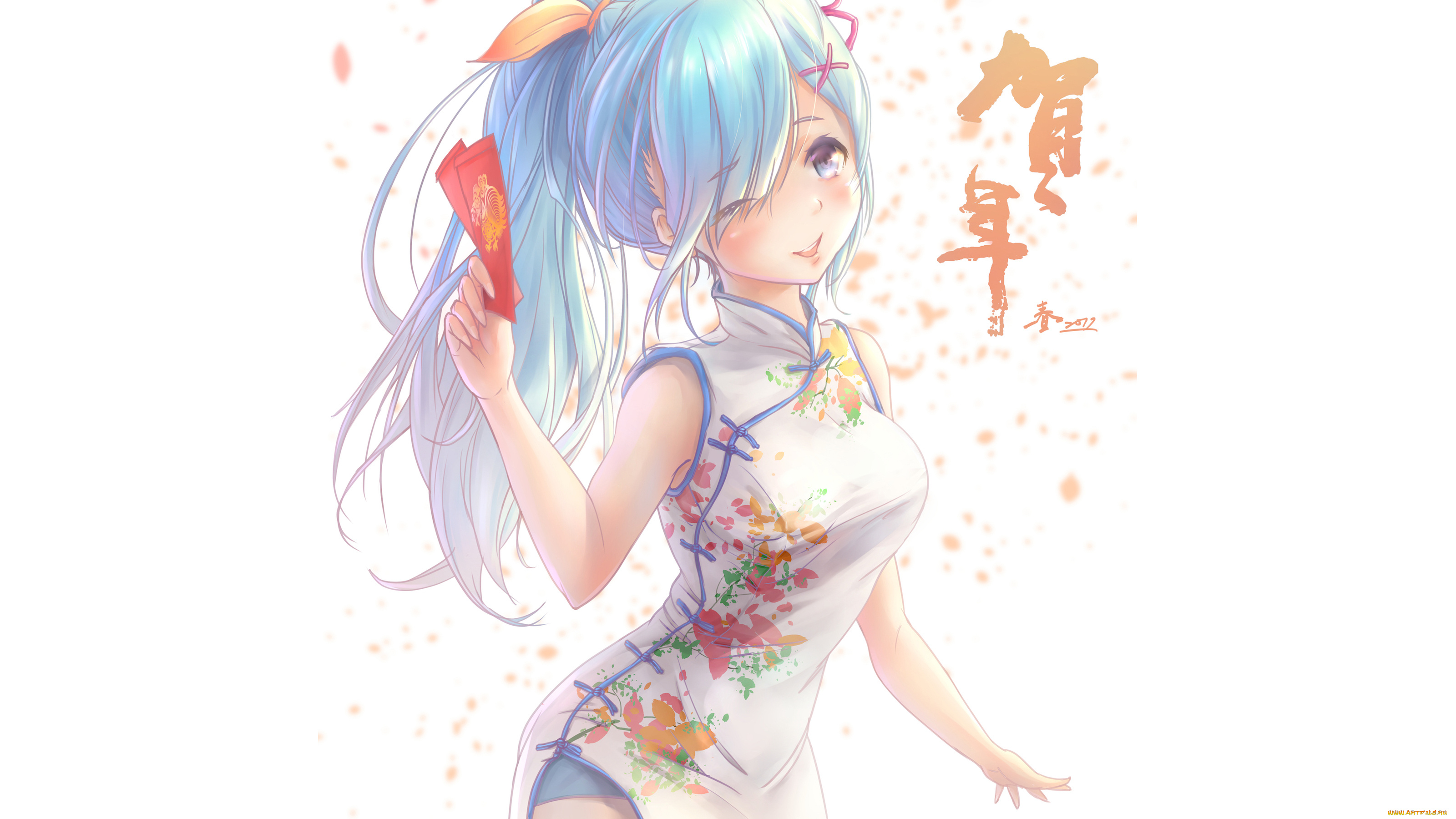 аниме, re, , zero, kara, hajimeru, isekai, seikatsu, девушка, взгляд, фон