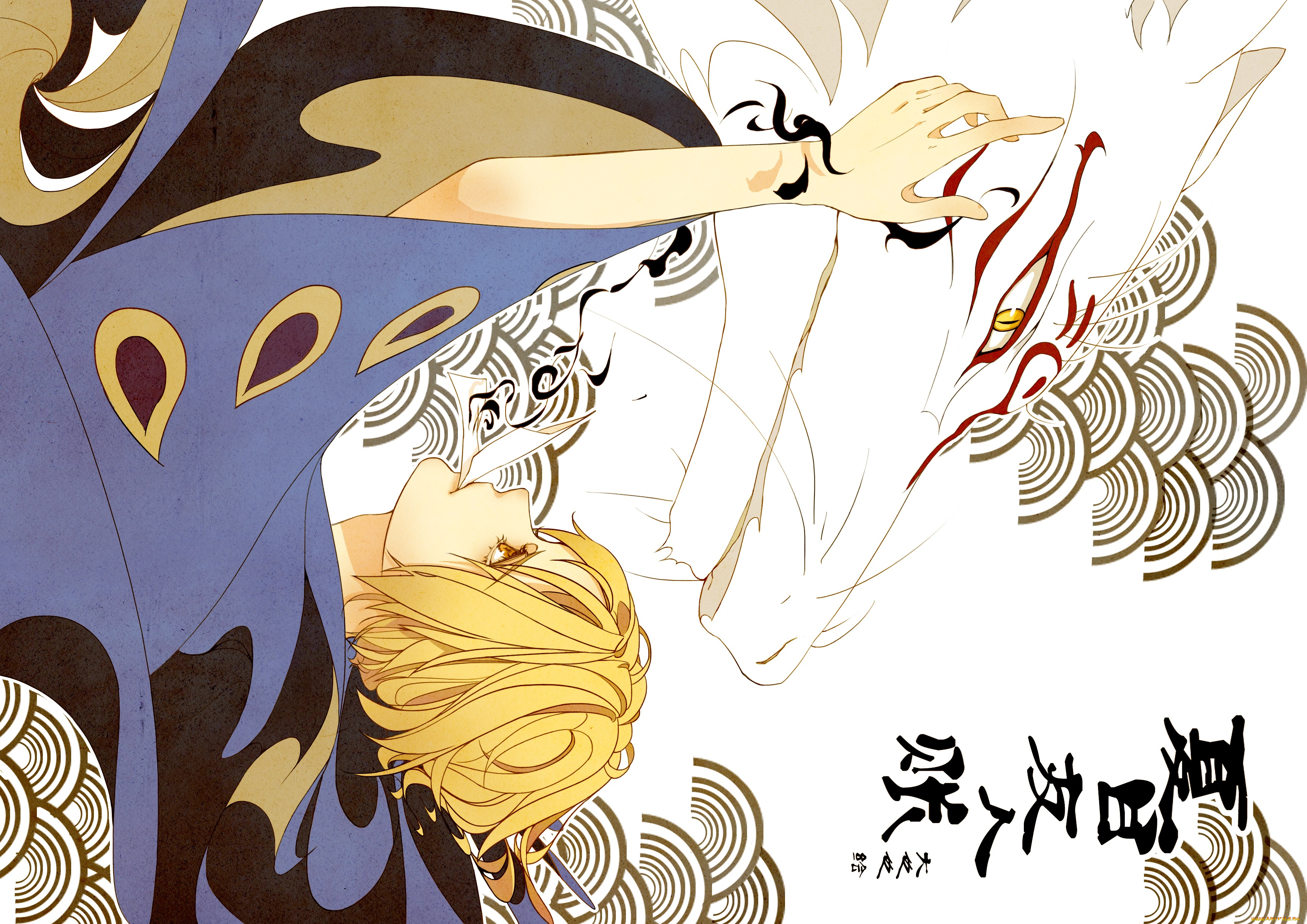 аниме, natsume, yuujinchou, натсуме, няко, сенсей