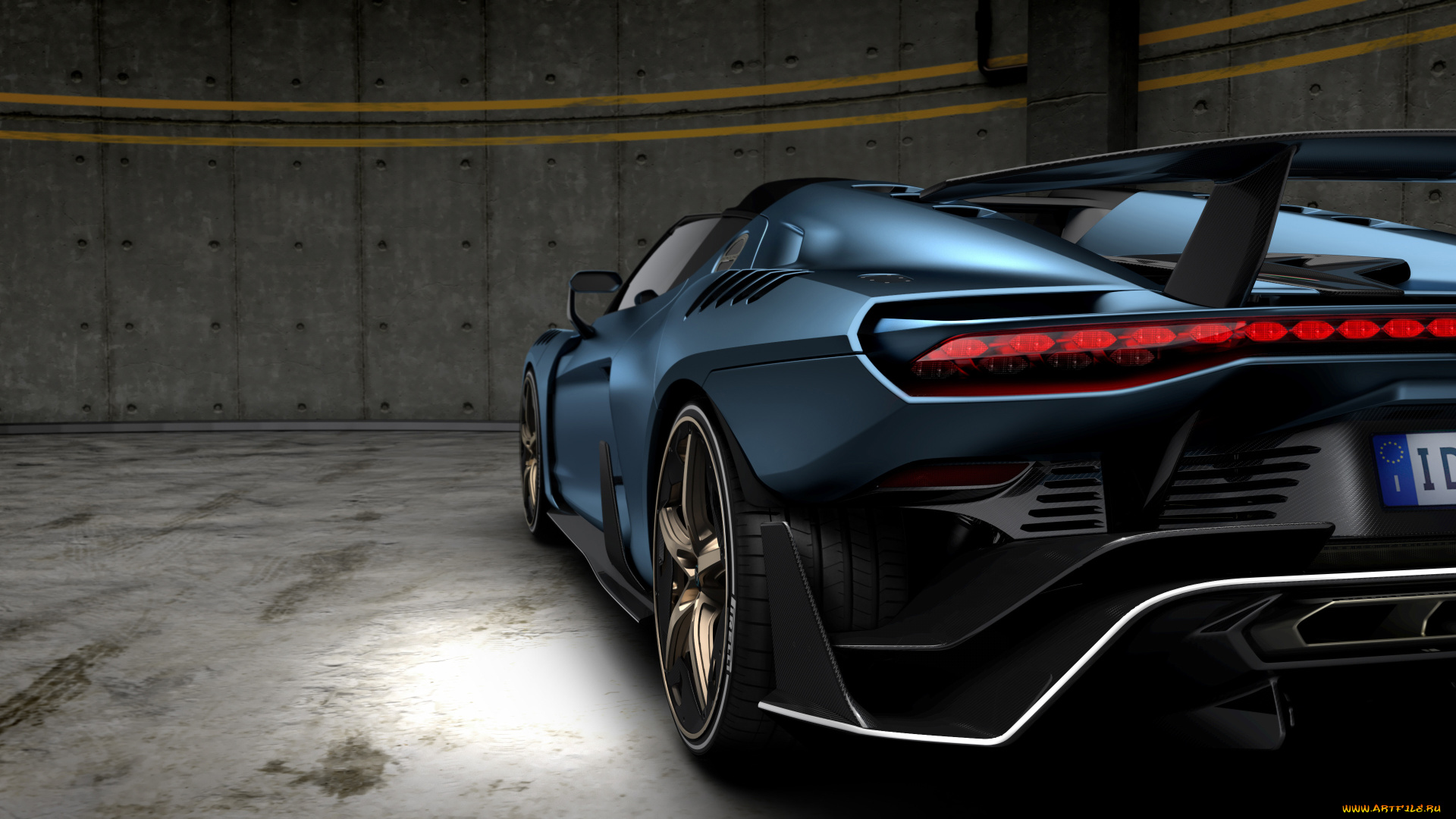 2018, italdesign, zerouno, duerta, автомобили, фрагменты, автомобиля, женевский, автосалон, 2018, rear, view, zerouno, duerta, italdesign