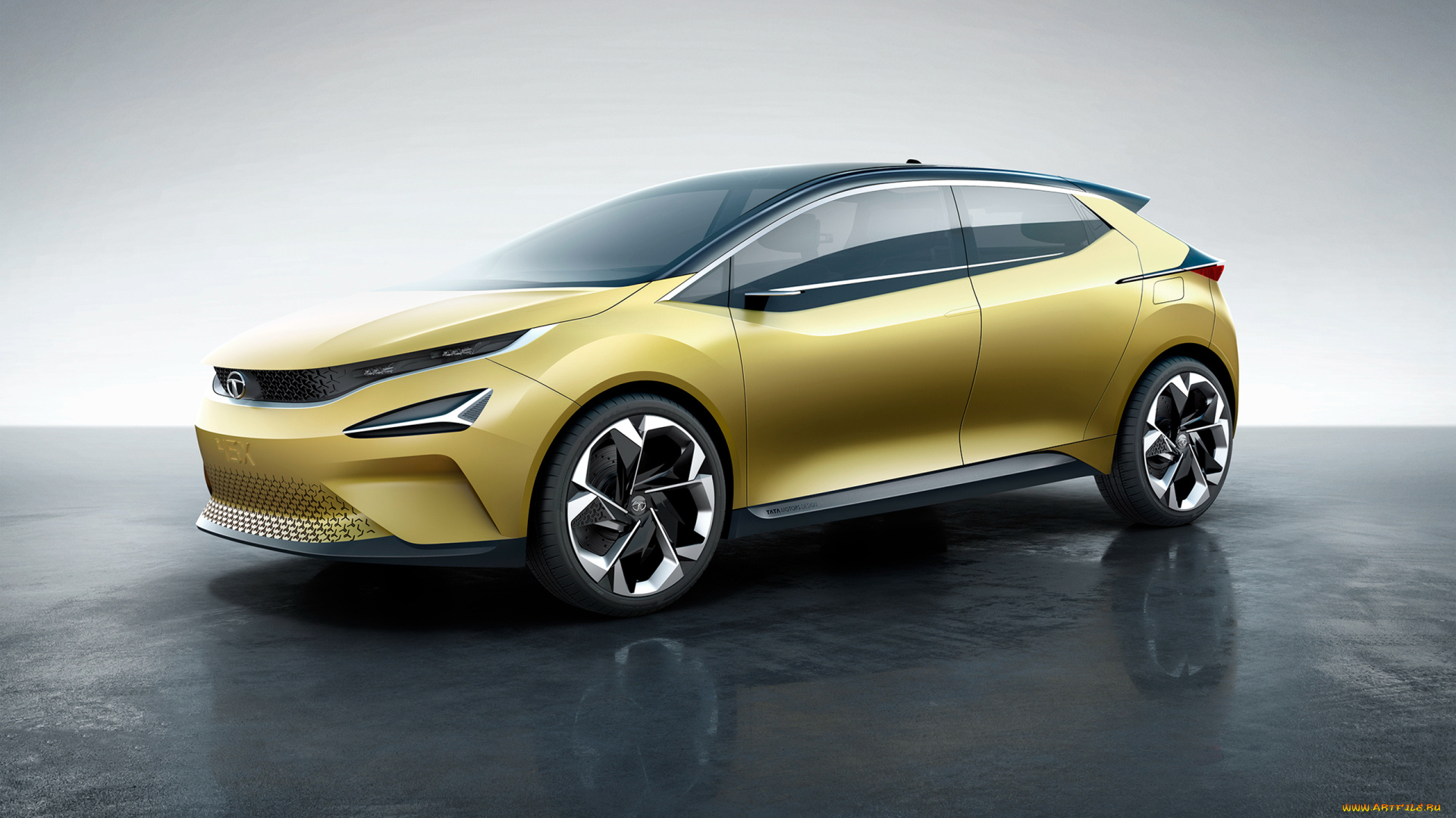 2018, tata, 45x, concept, автомобили, tata, желтый, концепт, 2018, 45x, concept