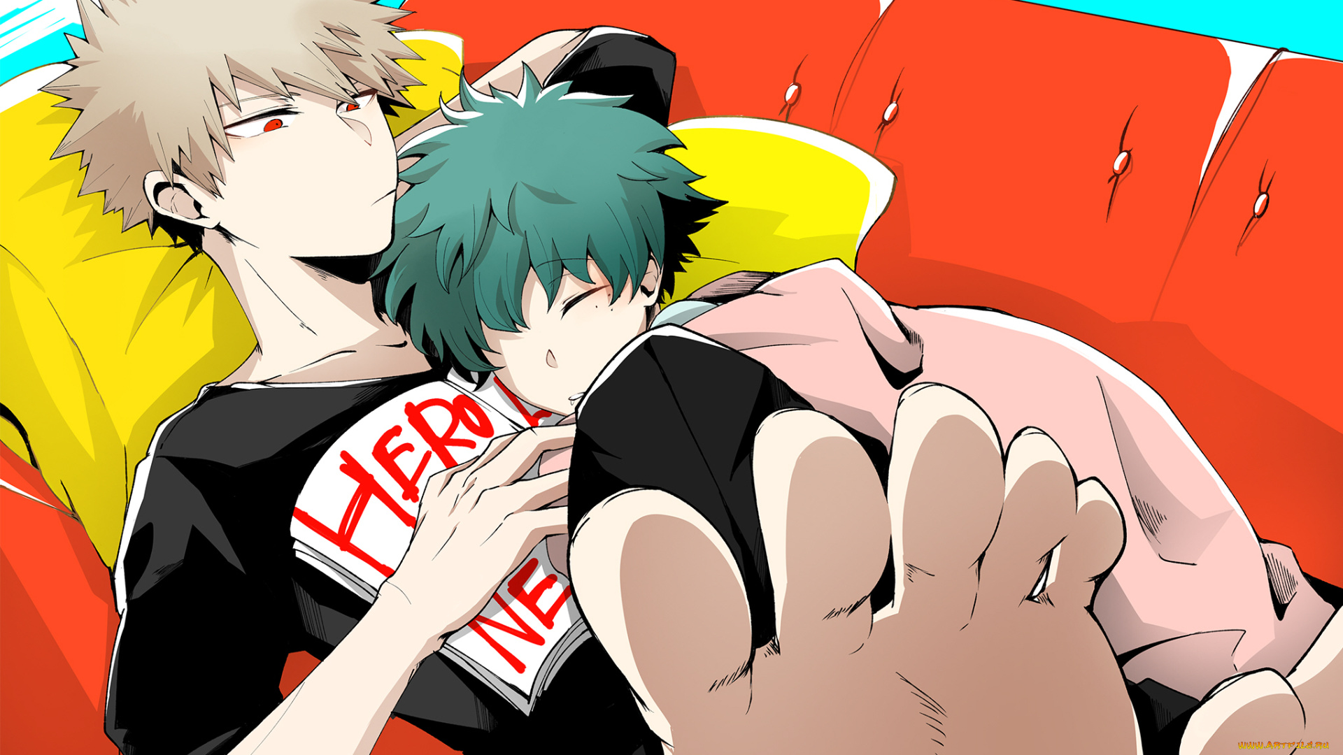 аниме, boku, no, hero, academia, моя, геройская, академия