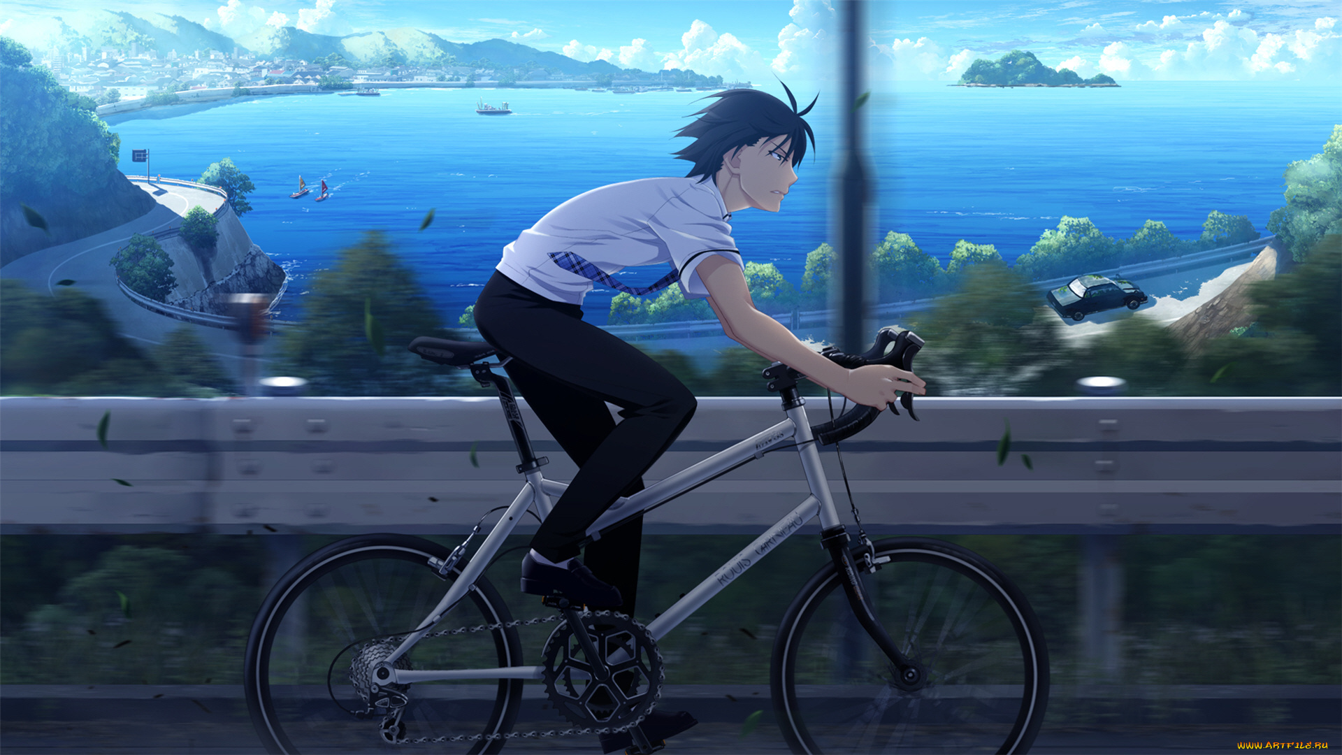 аниме, grisaia, no, kajitsu, парень