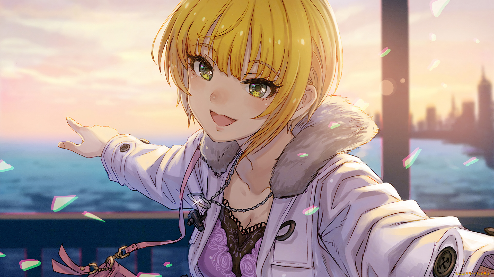 аниме, love, live, , school, idol, project, девушка