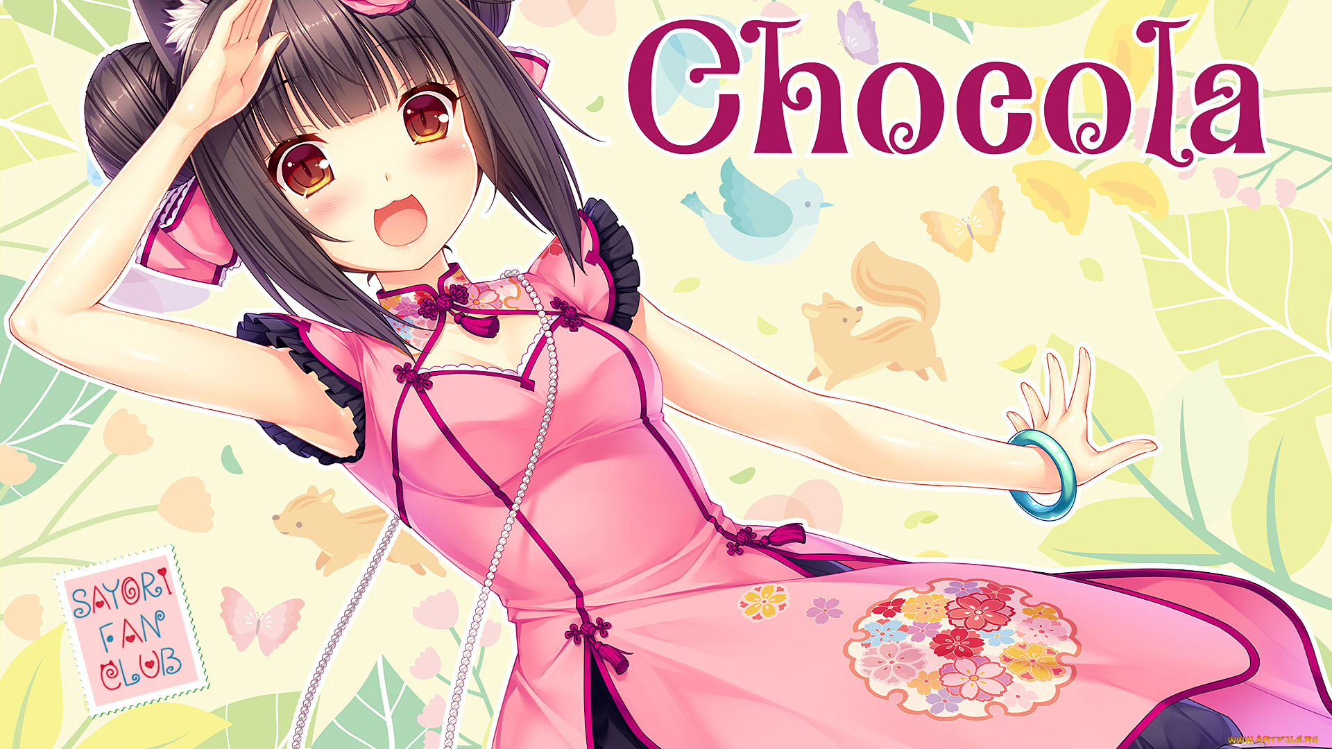 аниме, nekopara, девушка