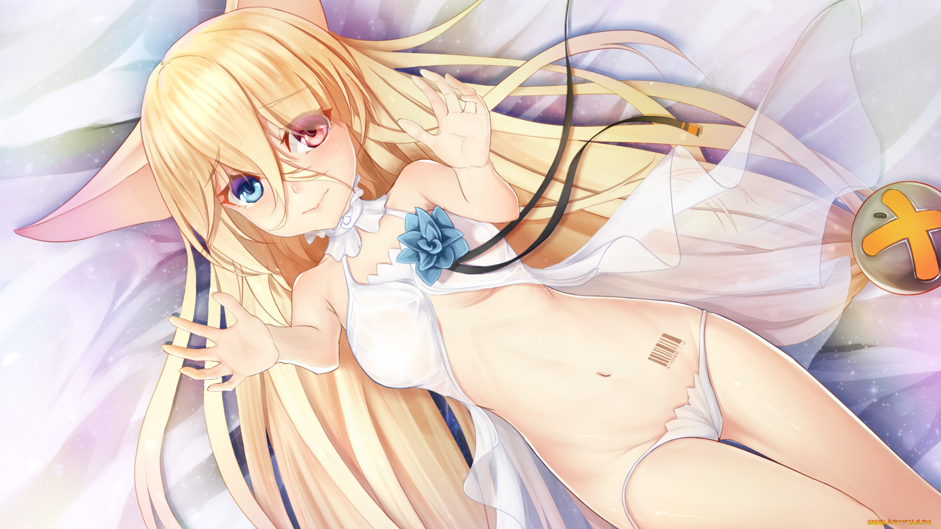 аниме, животные, , существа, девушка