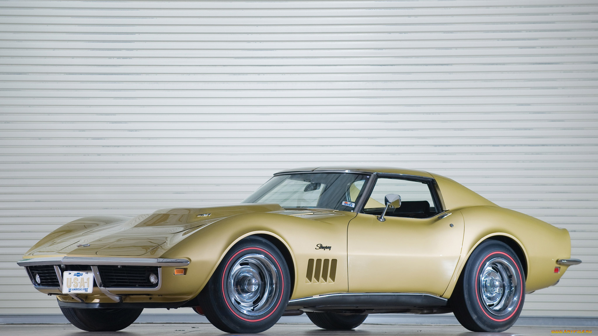 автомобили, corvette, шевроле, светлый, корвет, chevrolet, c3, stingray, l88, ретро