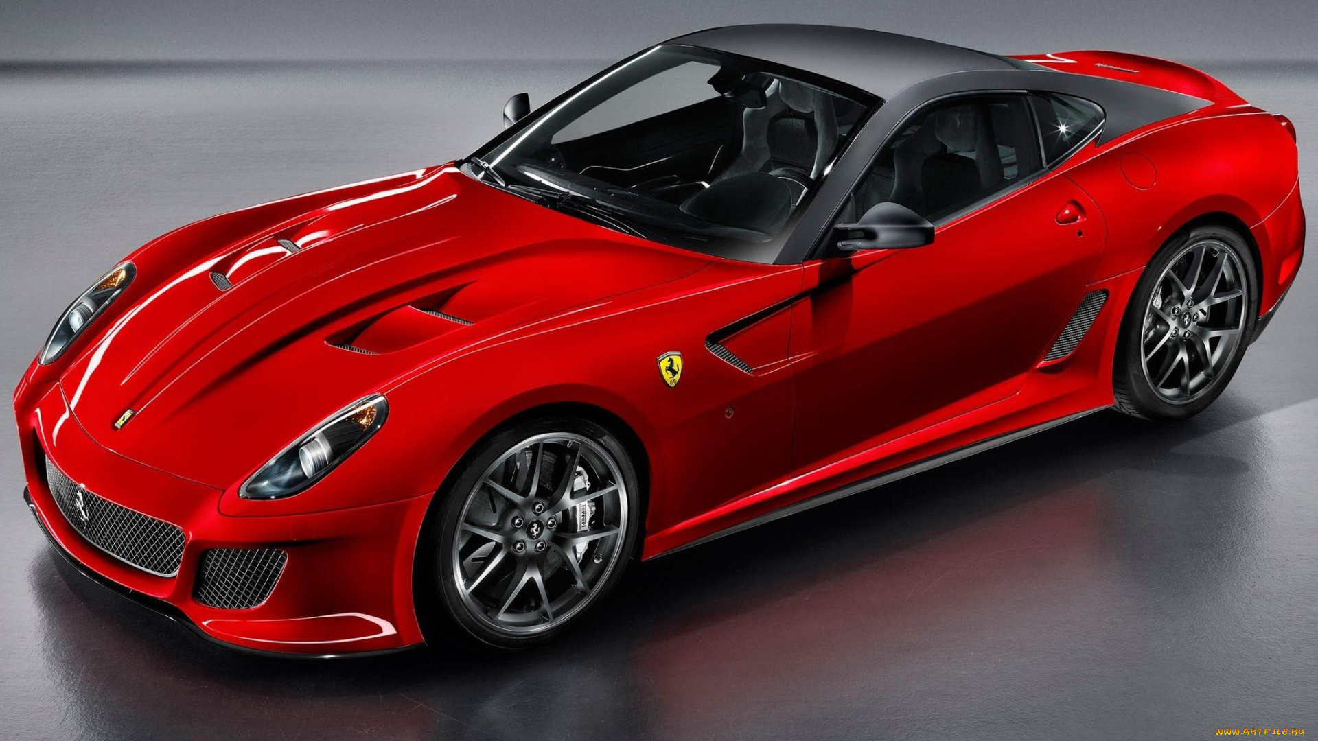 автомобили, ferrari, феррари, красный