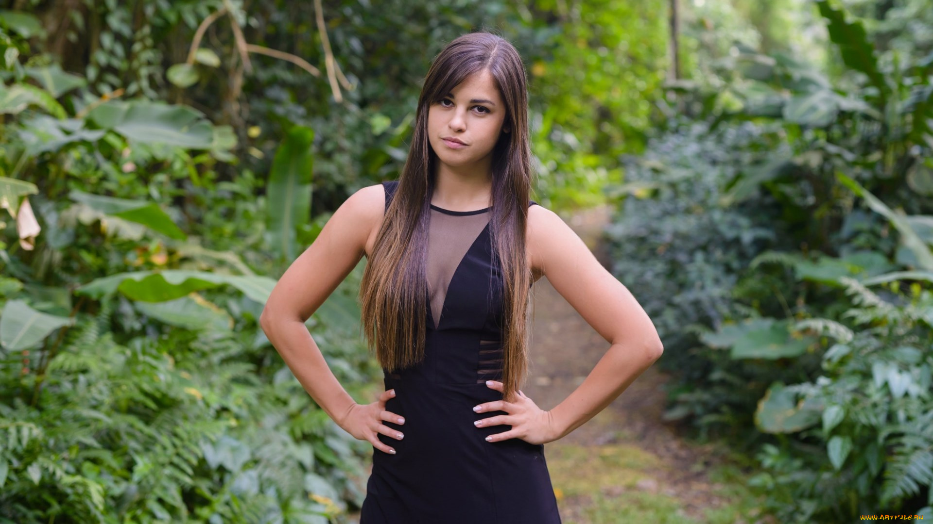 девушка, девушки, -unsort, , брюнетки, темноволосые, модель