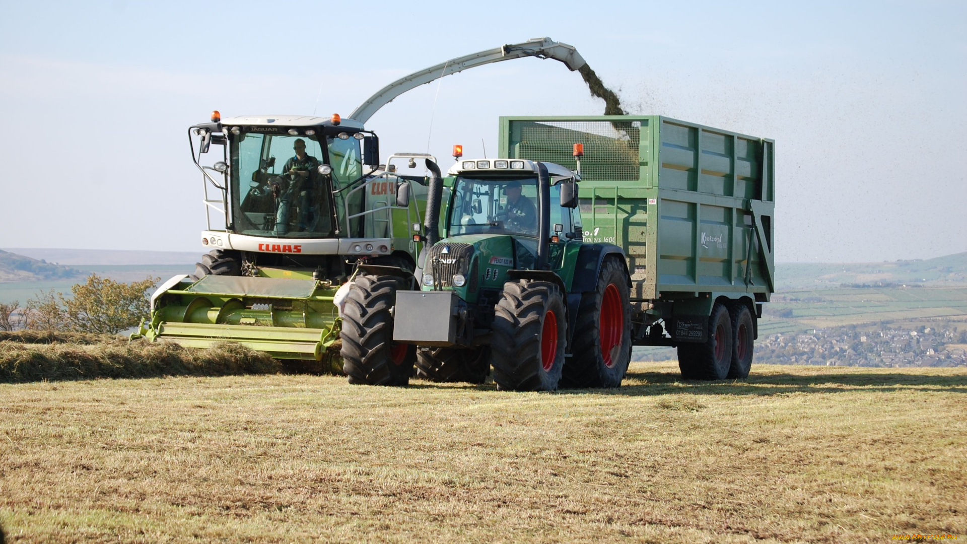 техника, комбайны, уборка, комбайн, трактор
