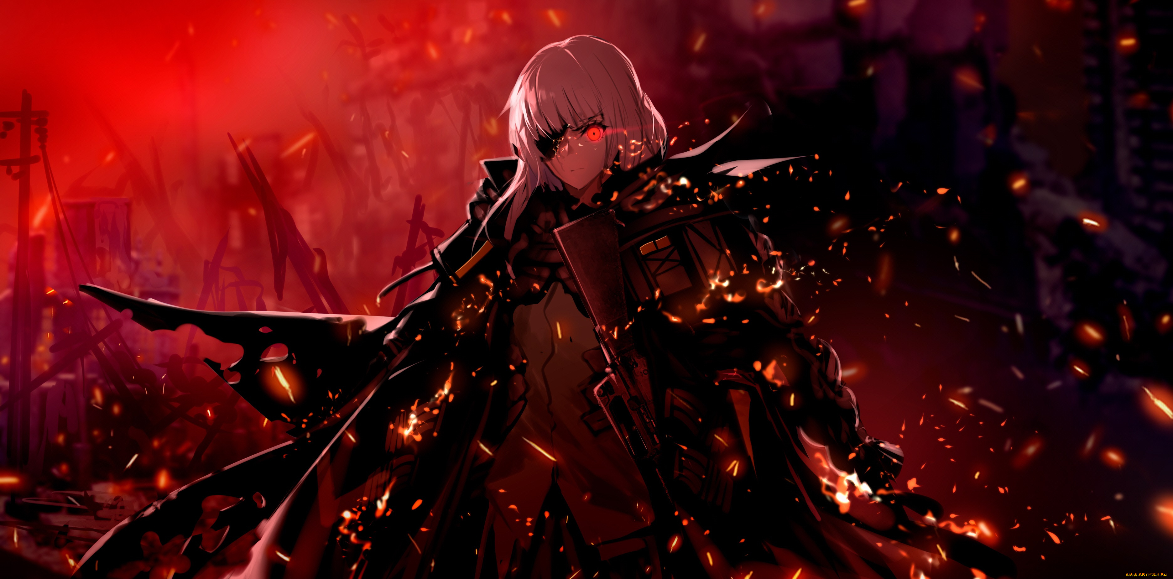 аниме, girls, frontline, девушка