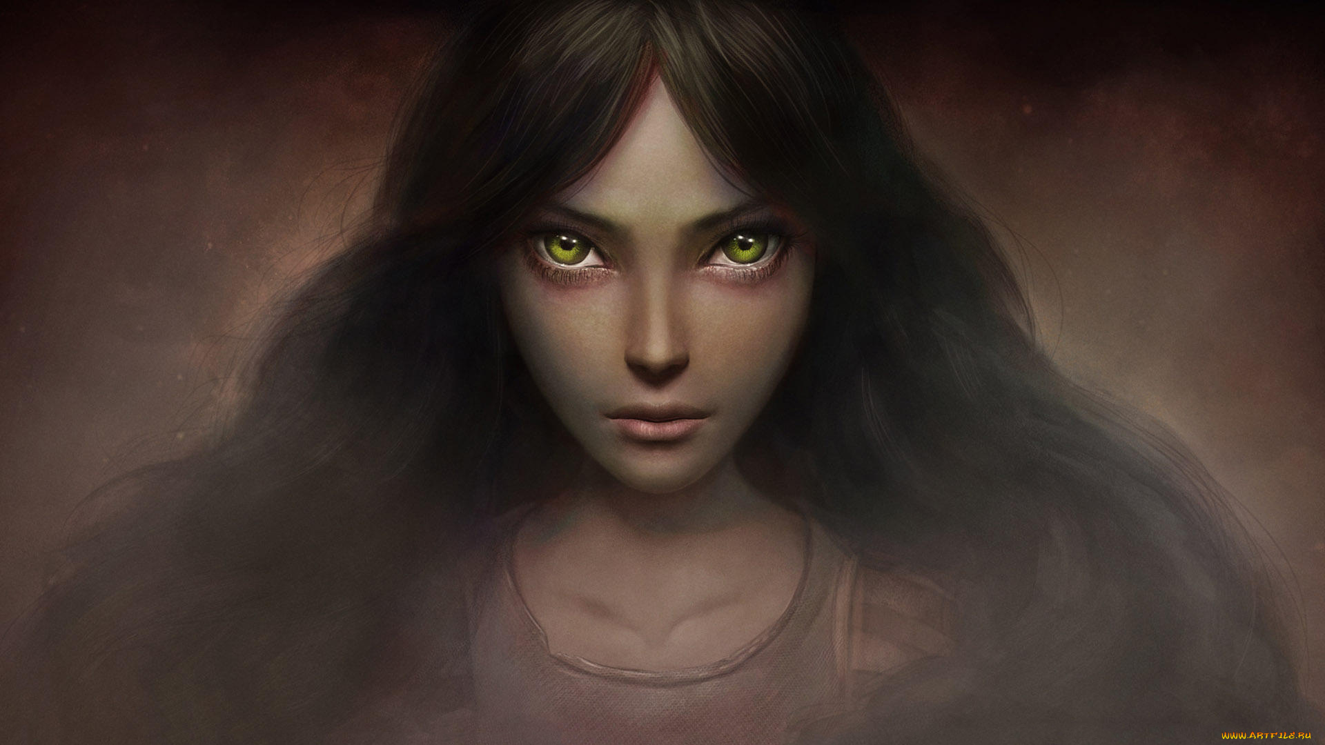 alice, in, wonderland, видео, игры, ~~~другое~~~, взгляд, фон, девушка