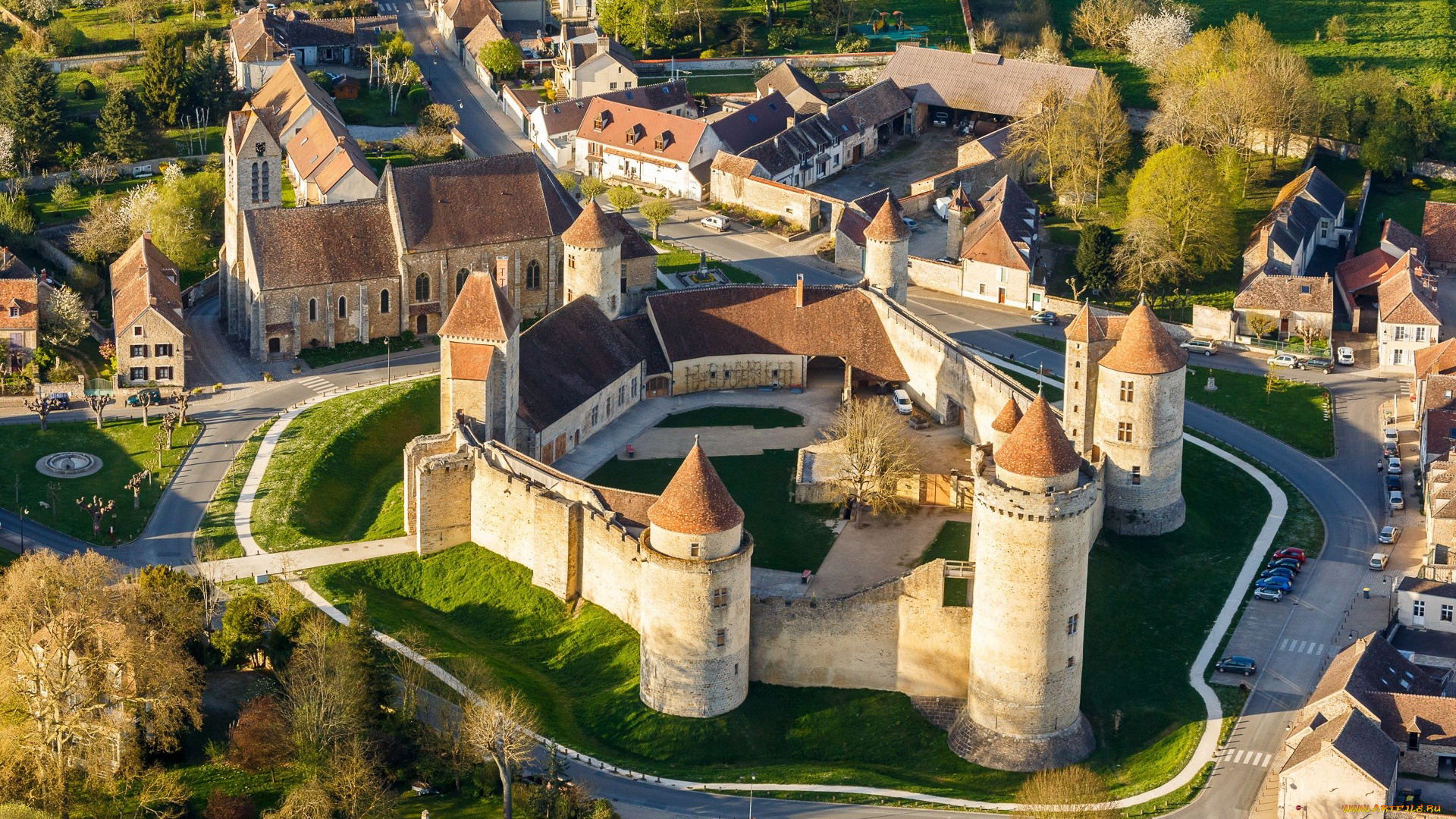 города, замки, германии, castle