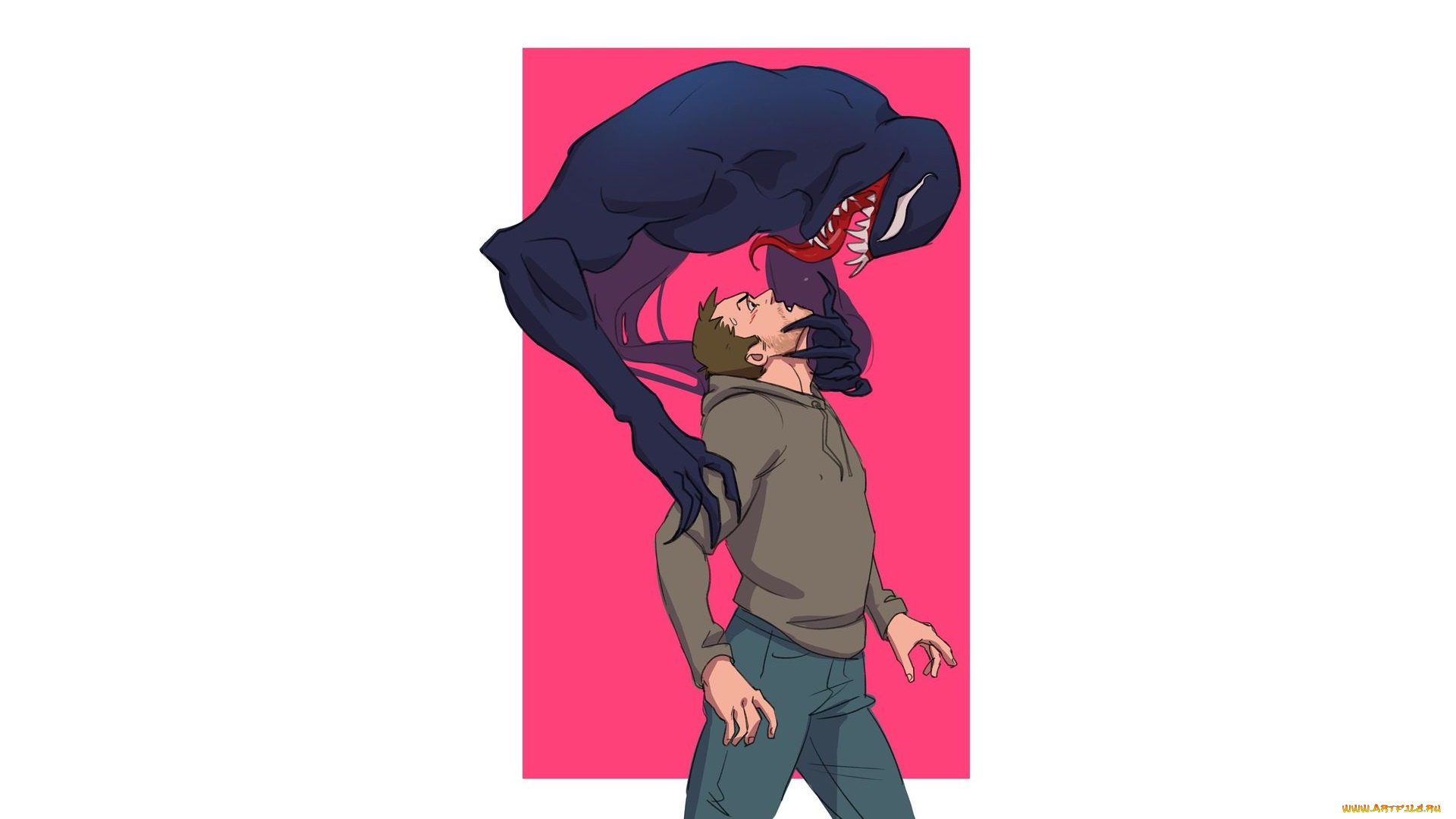 рисованное, кино, эдди, брок, веном