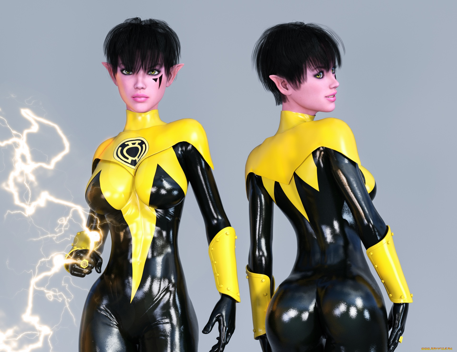 3д, графика, люди, , people, фон, взгляд, девушка