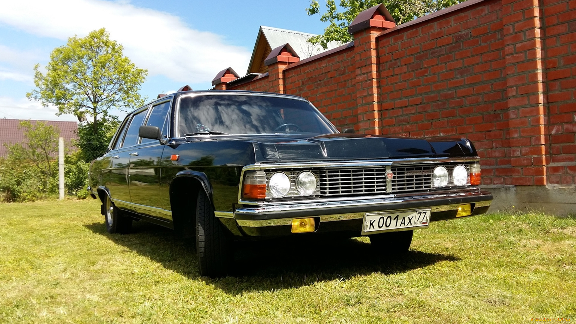 газ-14, чайка, автомобили, газ, газ-14, чайка, автомобиль, чёрный, раритет