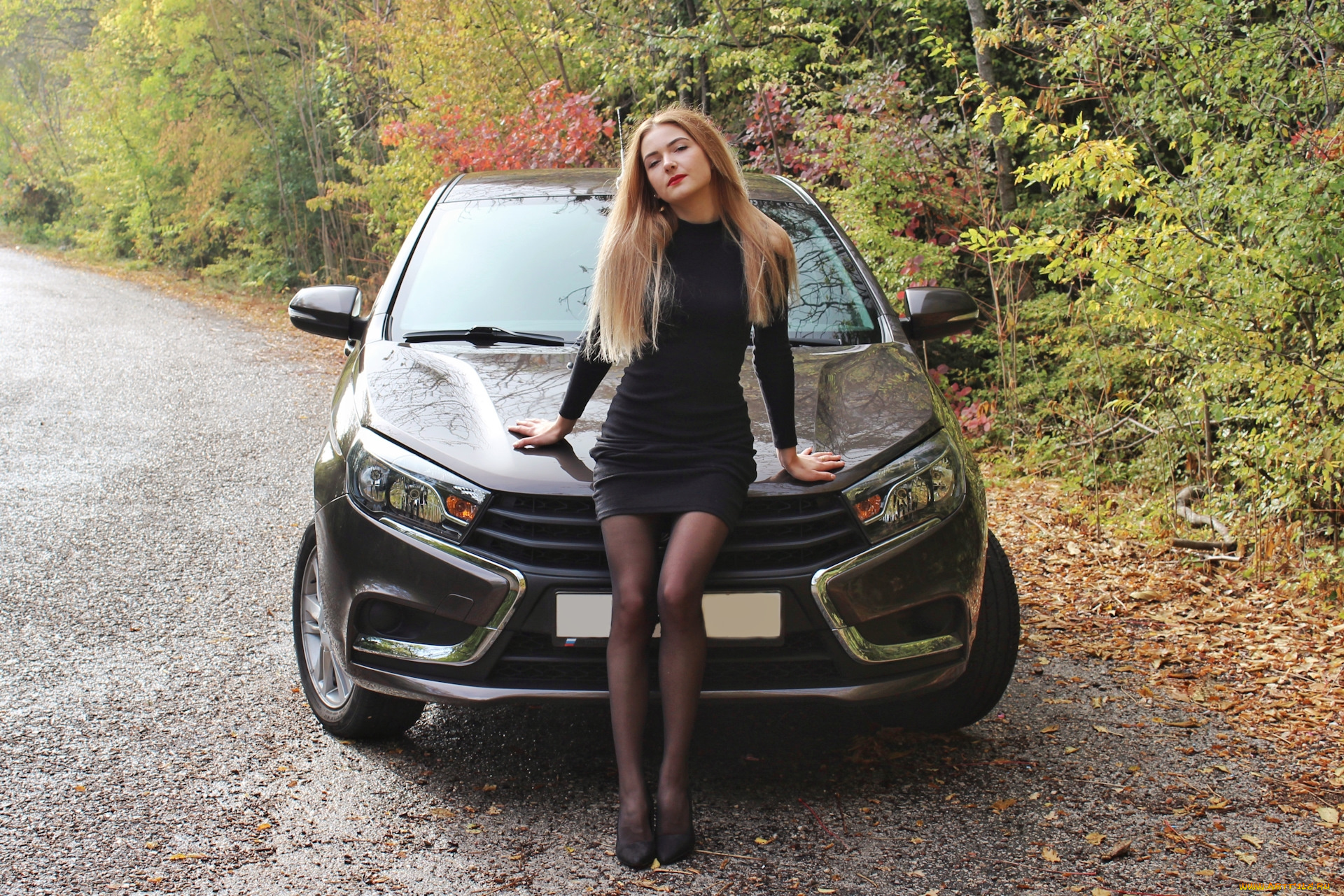 лада, веста, автомобили, -авто, с, девушками, лада, веста, автомобиль, ваз, девушка, дорога