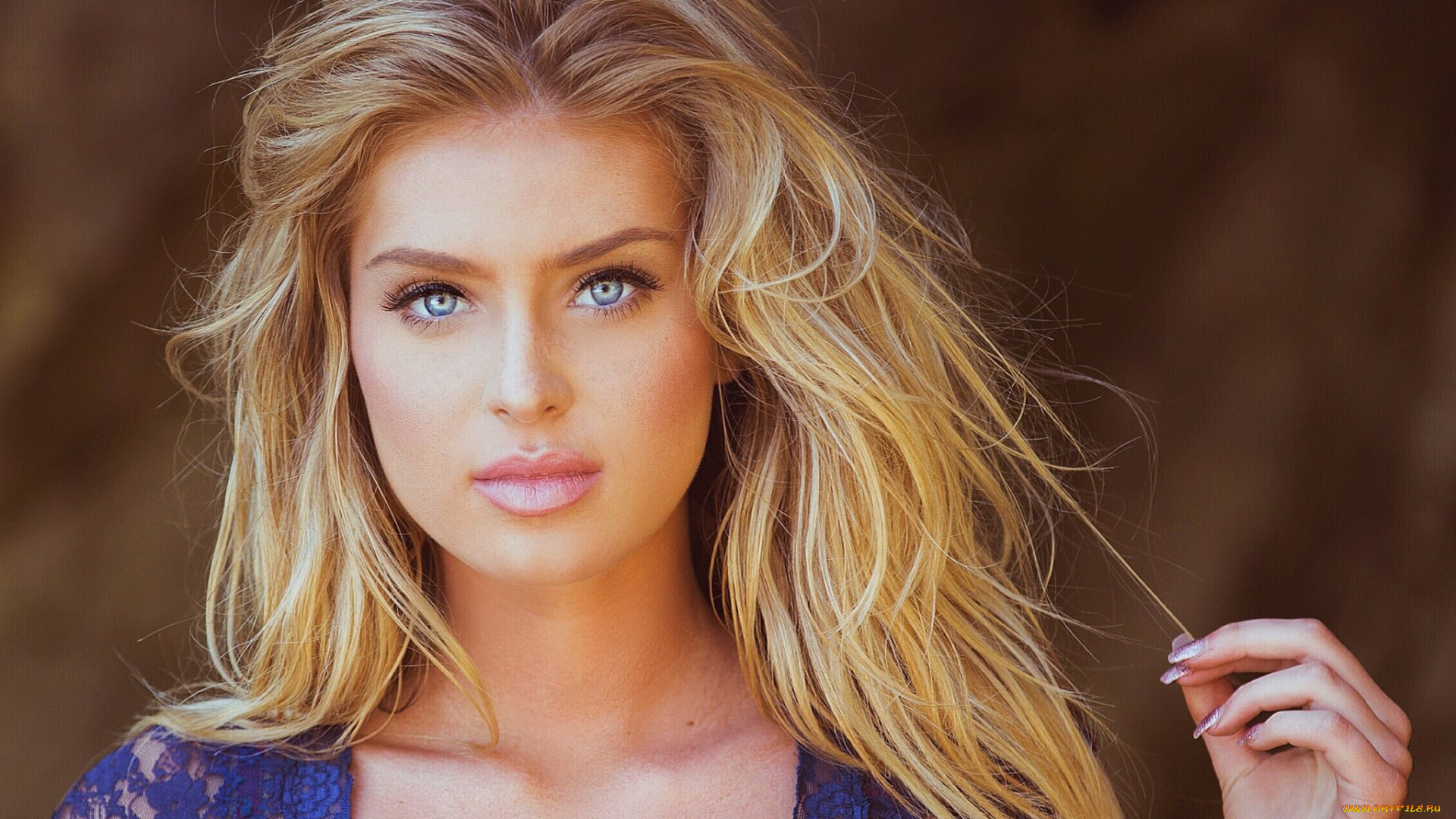 девушки, saxon, sharbino, блондинка, лицо, прядь