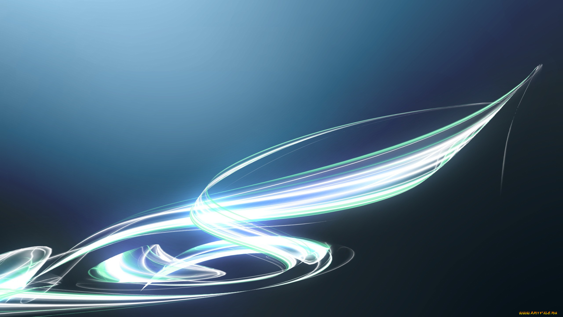 3д, графика, абстракция, , abstract, лента, энергия