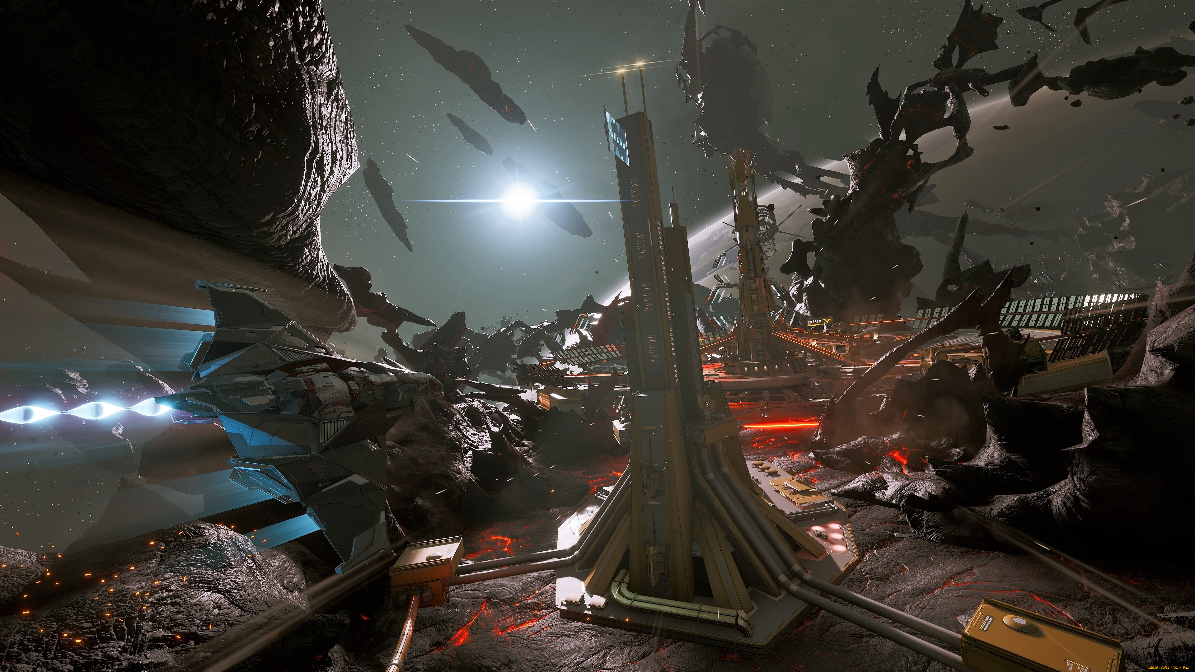 видео, игры, chorus, , rise, as, one, космос, планеты, корабли, конструкции