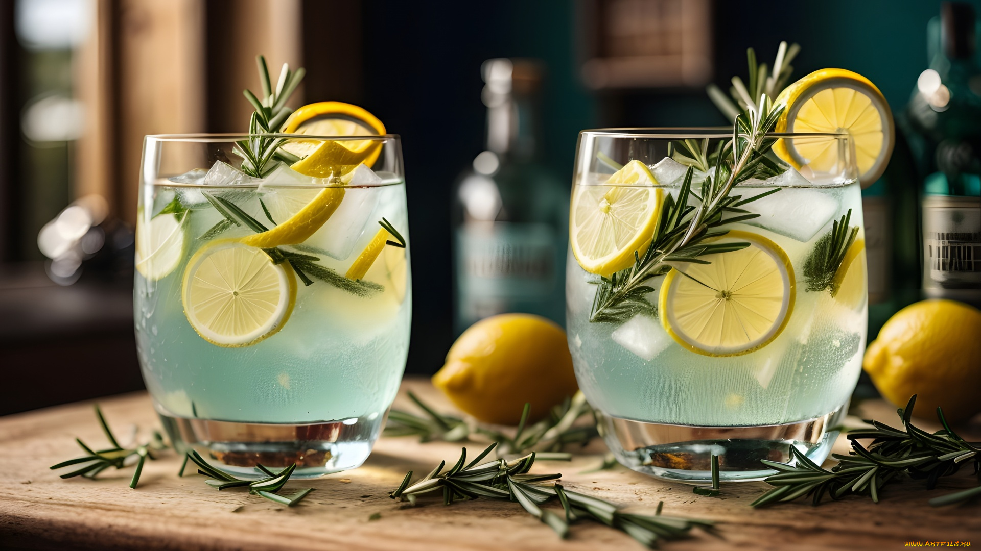 3д, графика, еда-, food, джин, тоник