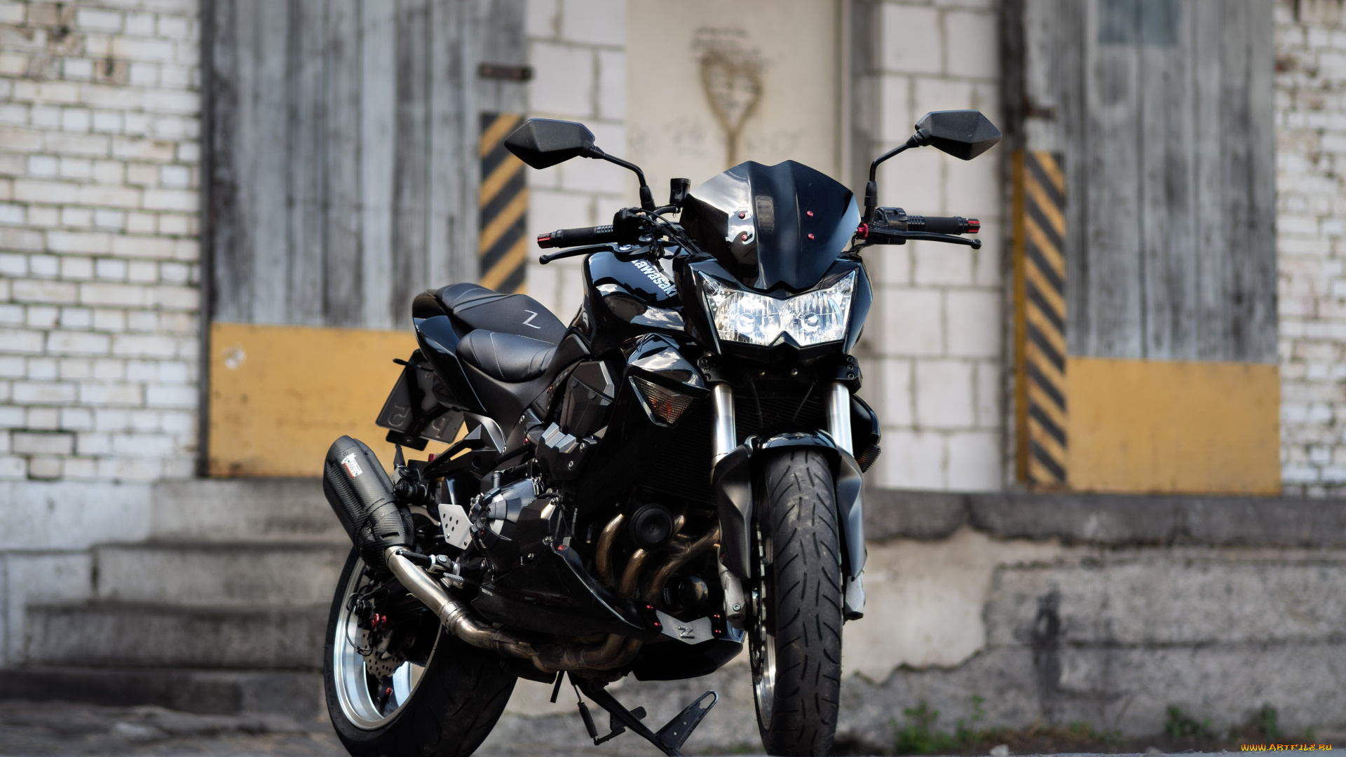 мотоциклы, kawasaki, мотоцикл