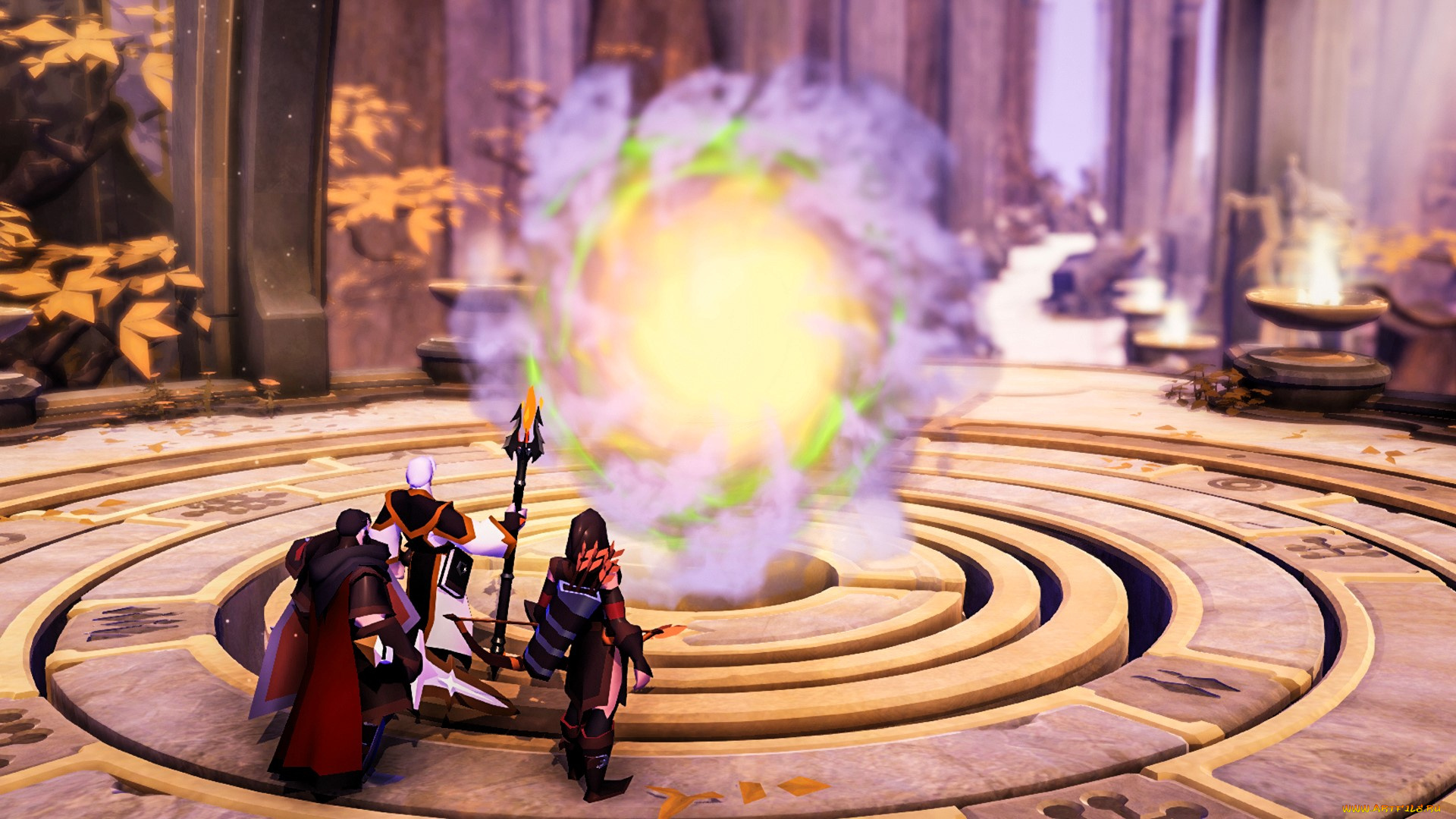 видео, игры, albion, online, персонажи, круги, магия