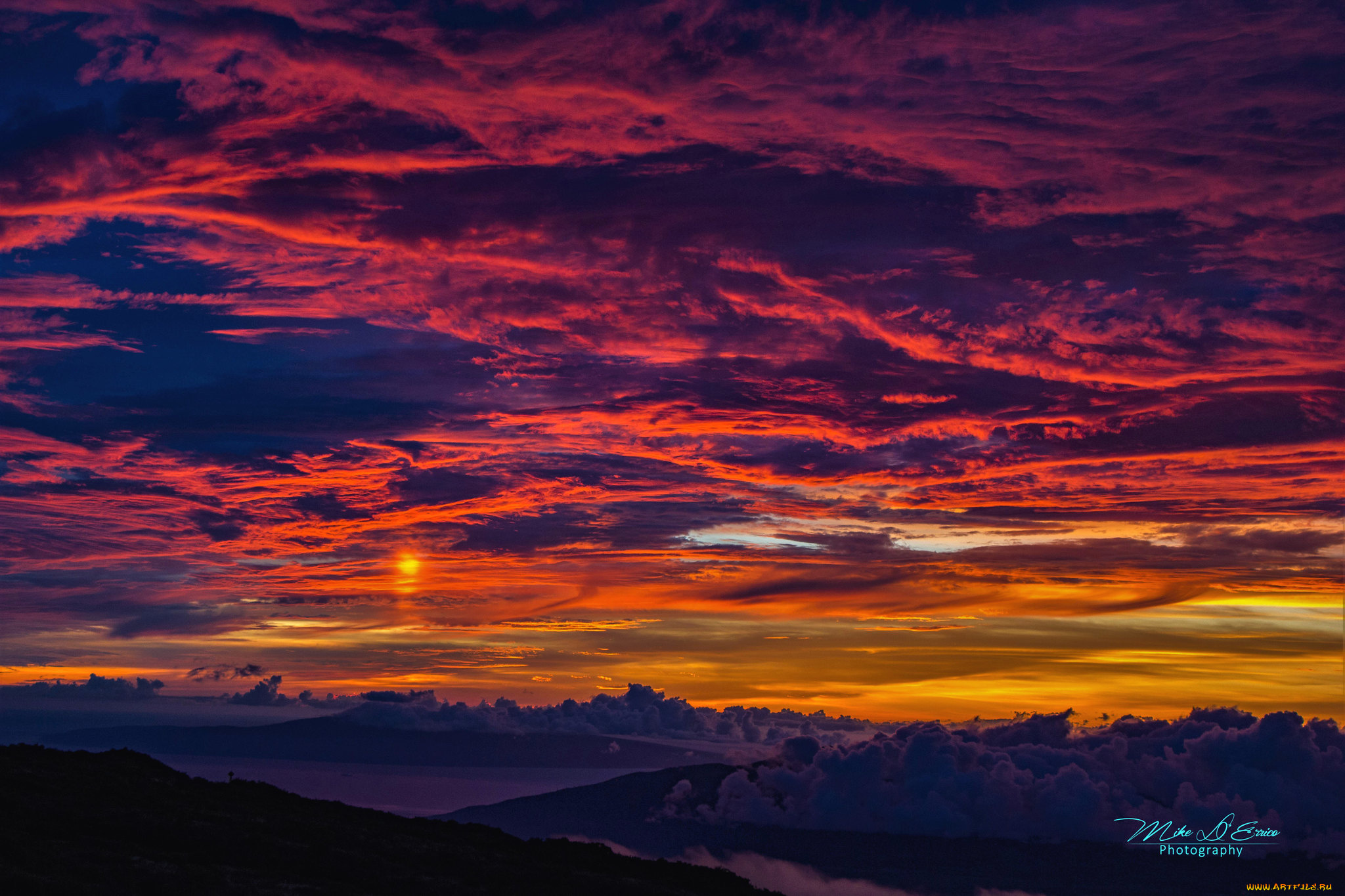 природа, восходы, закаты, небо, закат