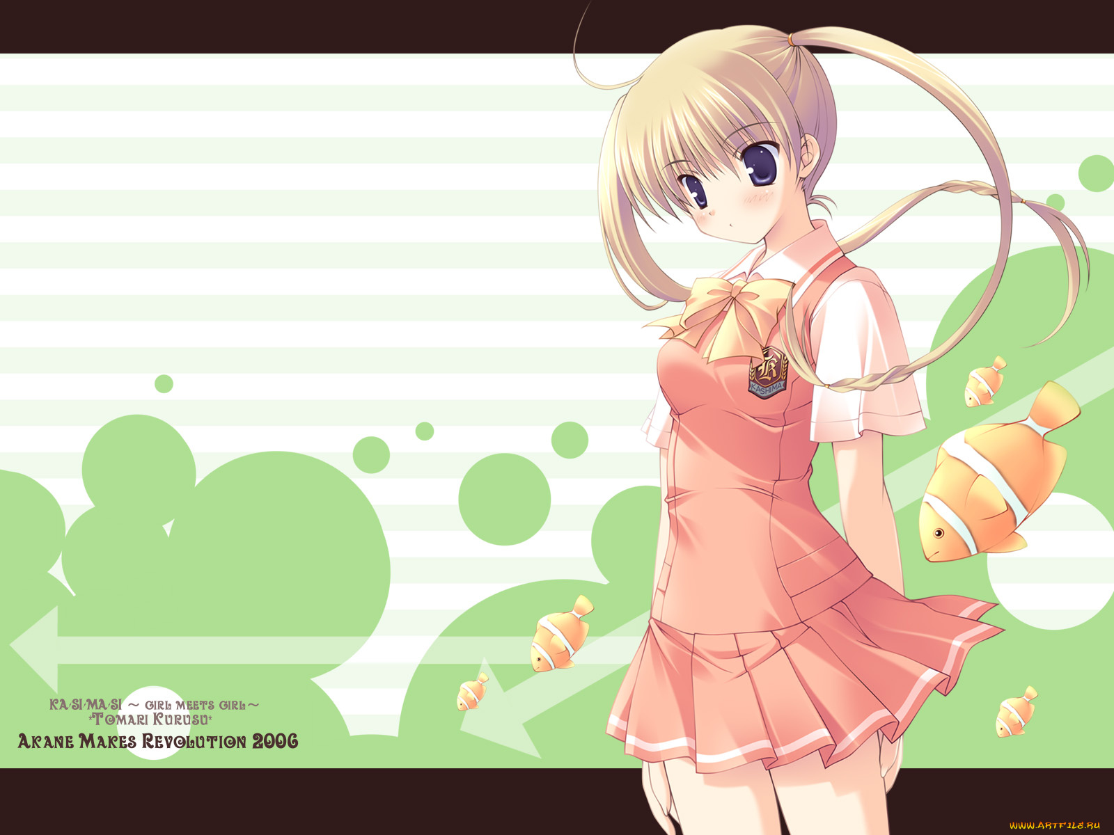 аниме, kasimasi, girl, meets