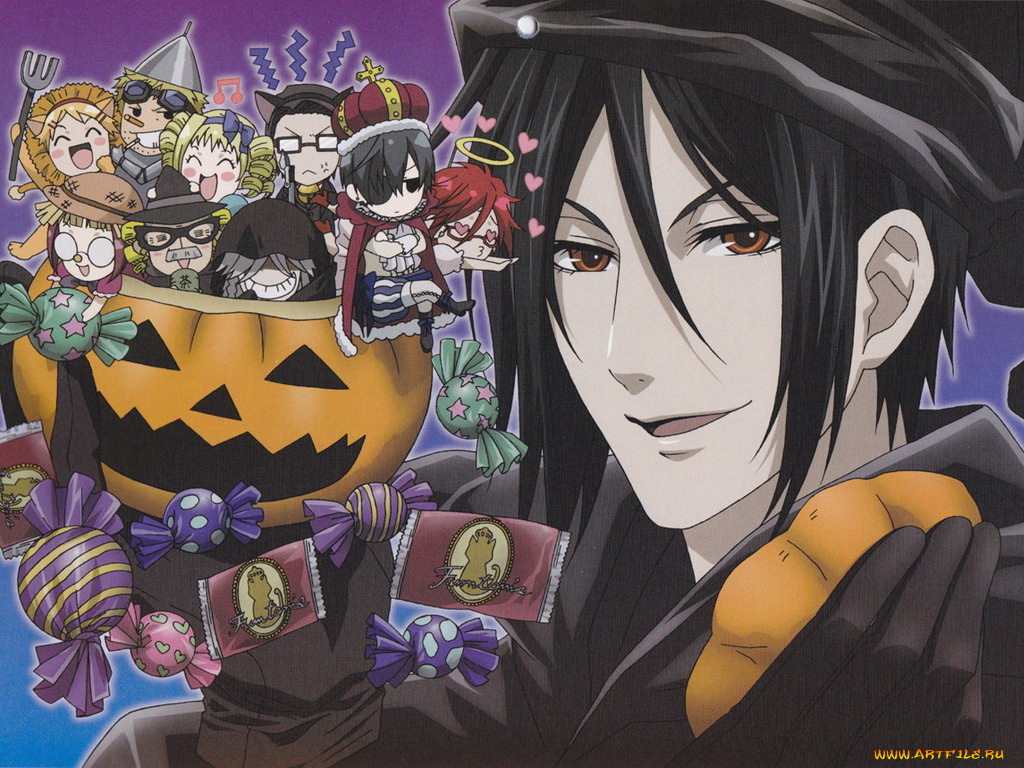 аниме, kuroshitsuji