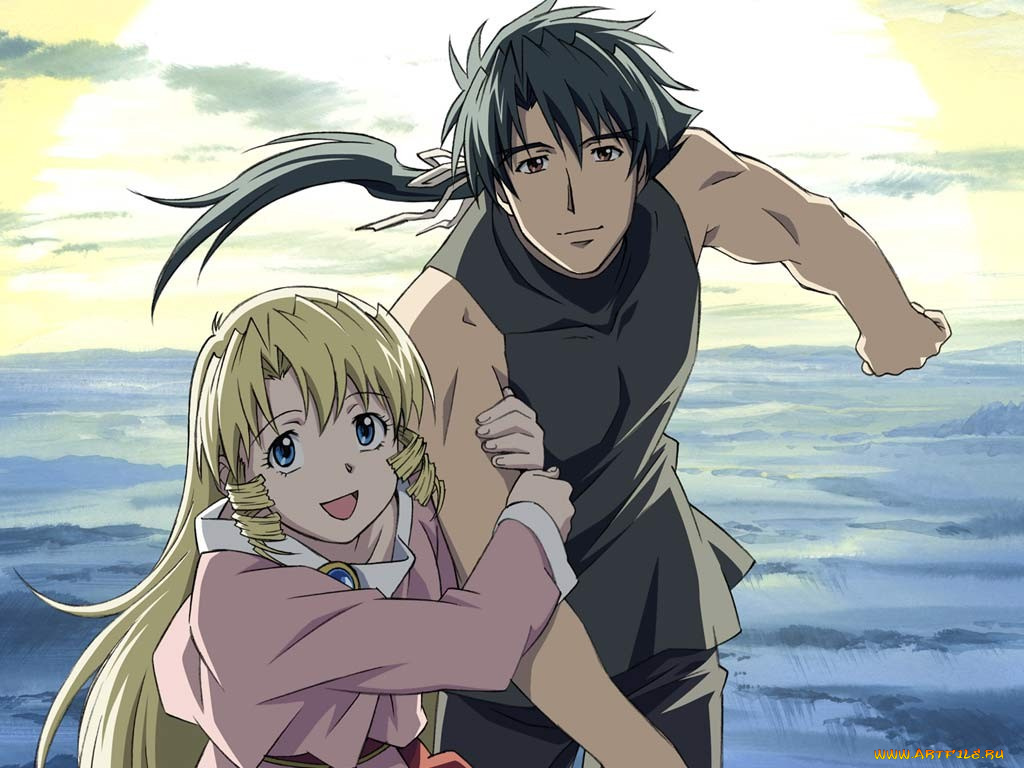 аниме, scrapped, princess