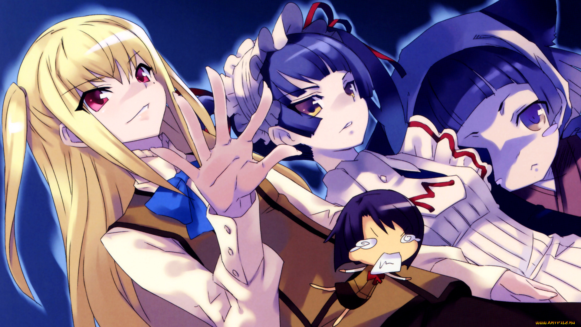 аниме, maria, holic