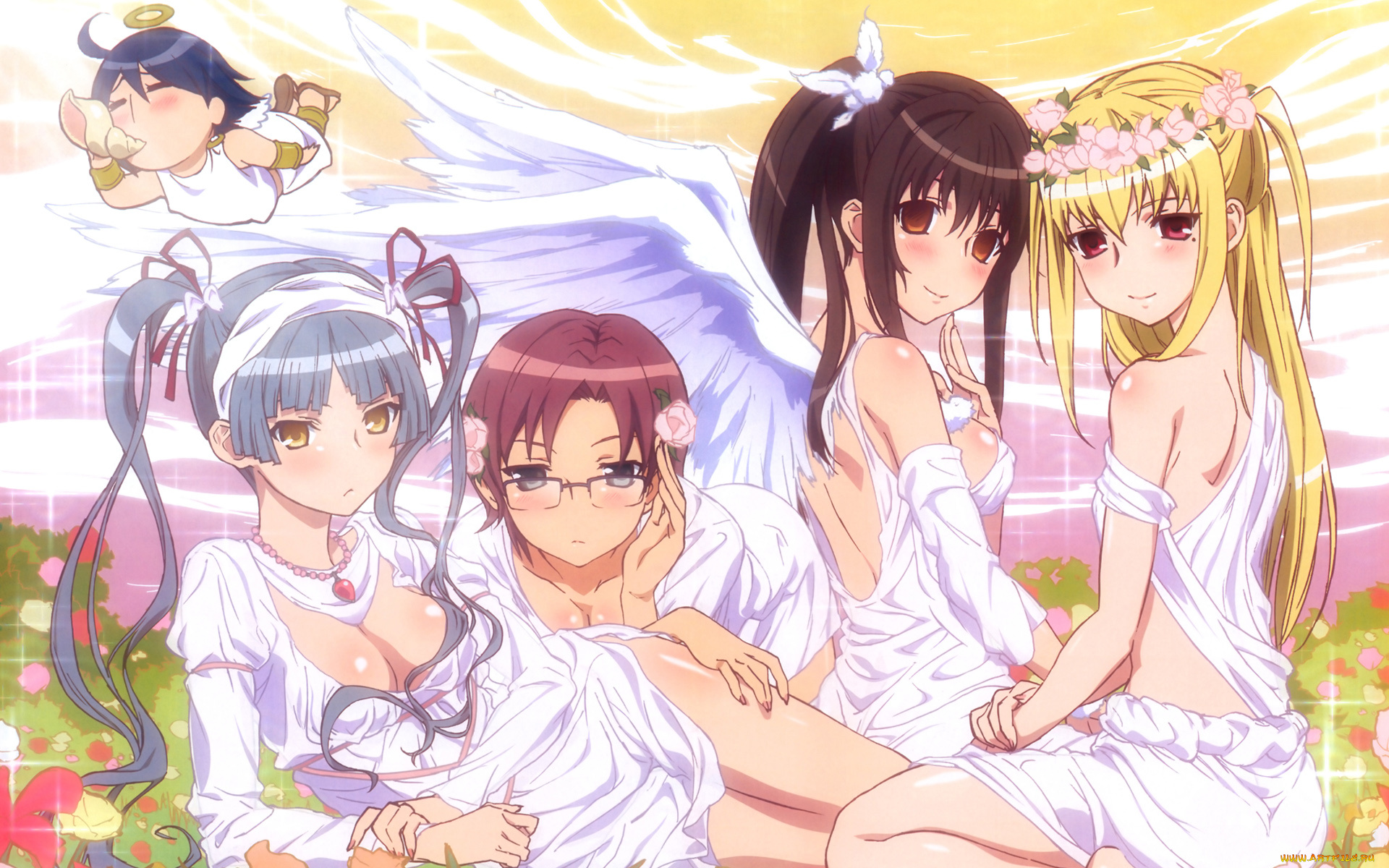 аниме, maria, holic