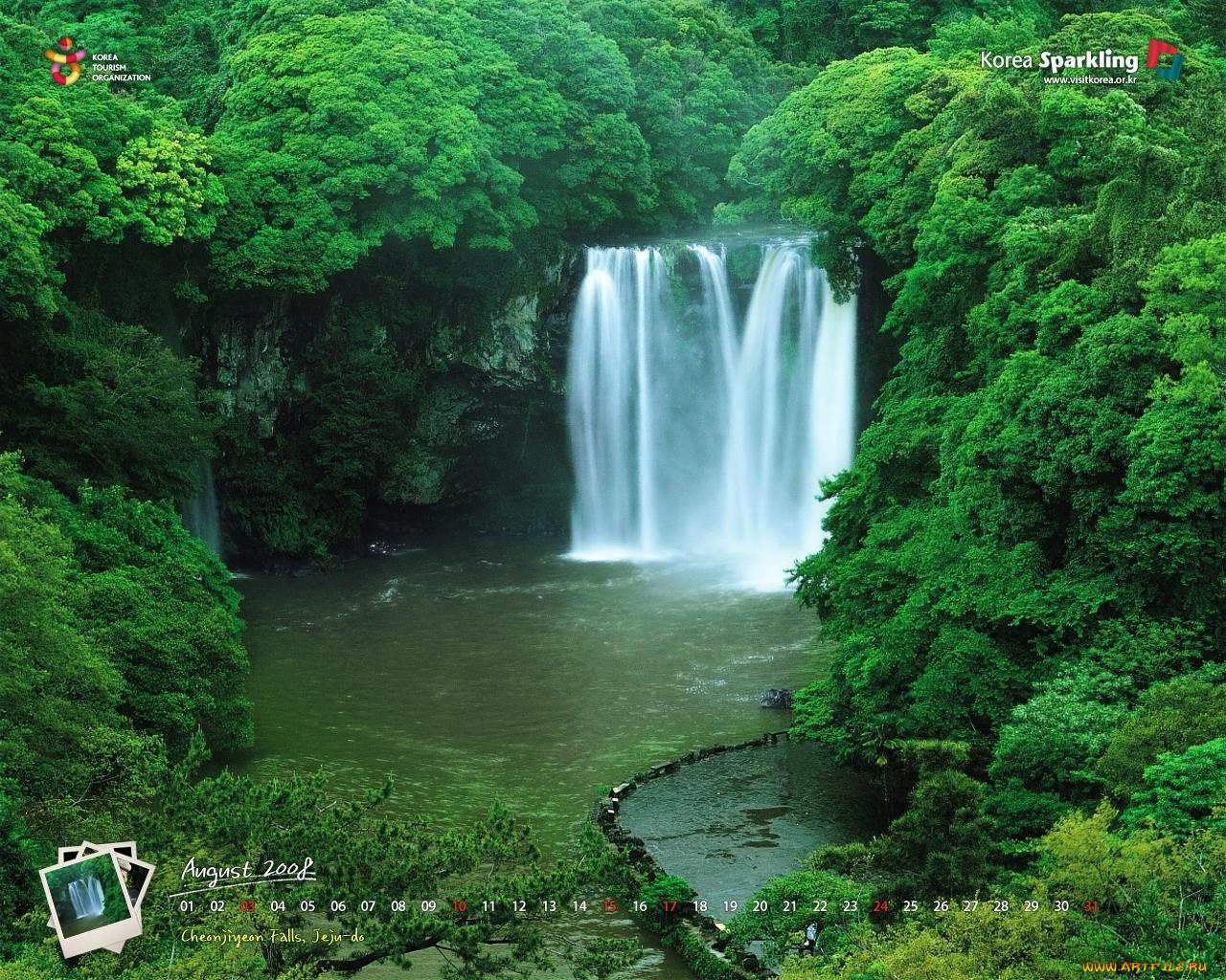 календари, природа