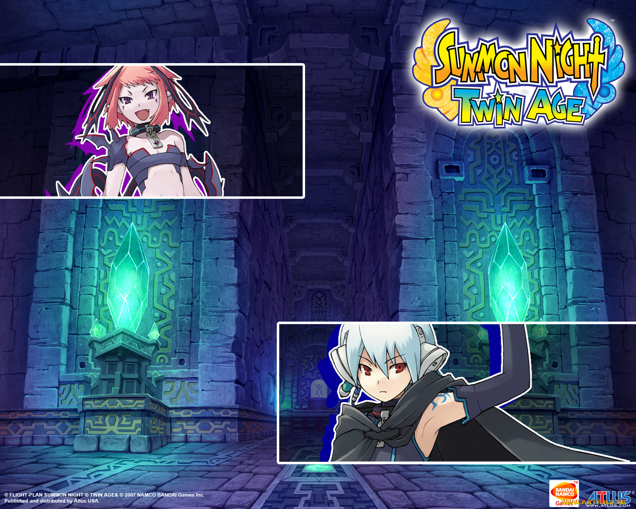 видео, игры, summon, night, twin, age