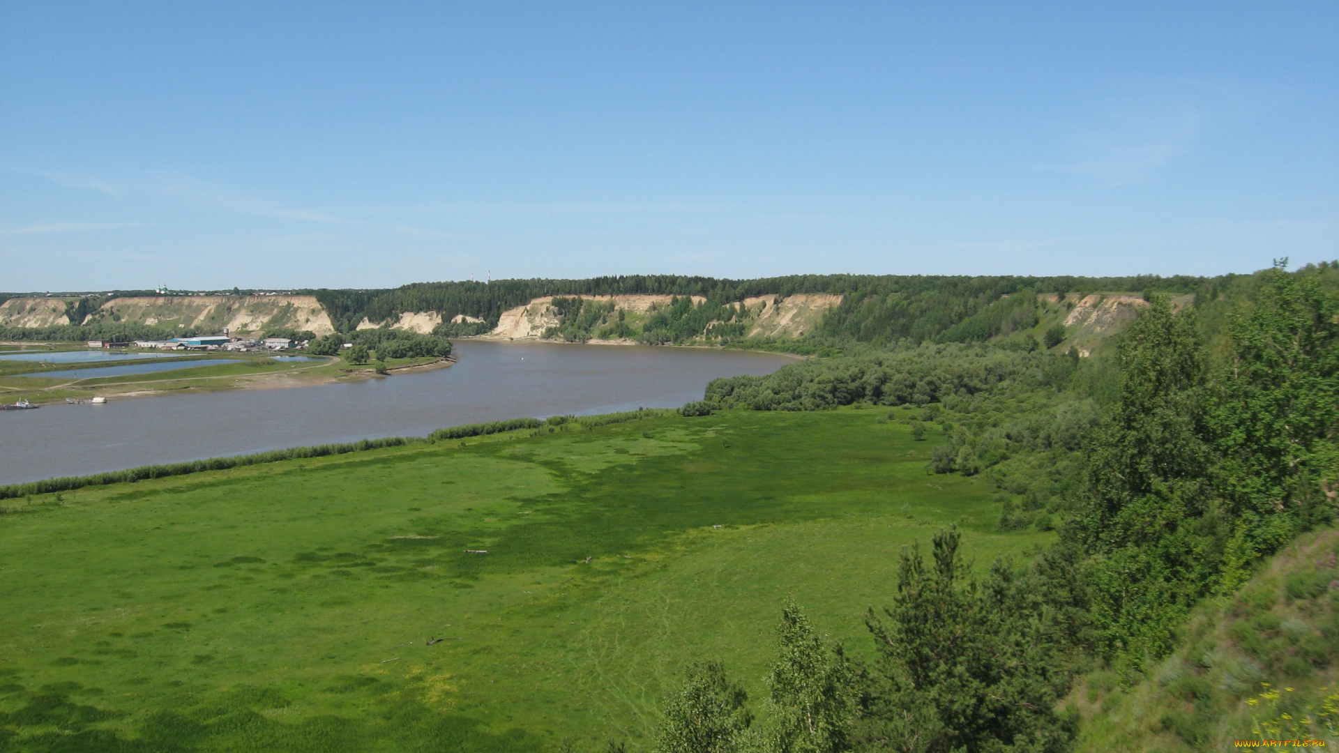 тобольск, природа, реки, озера