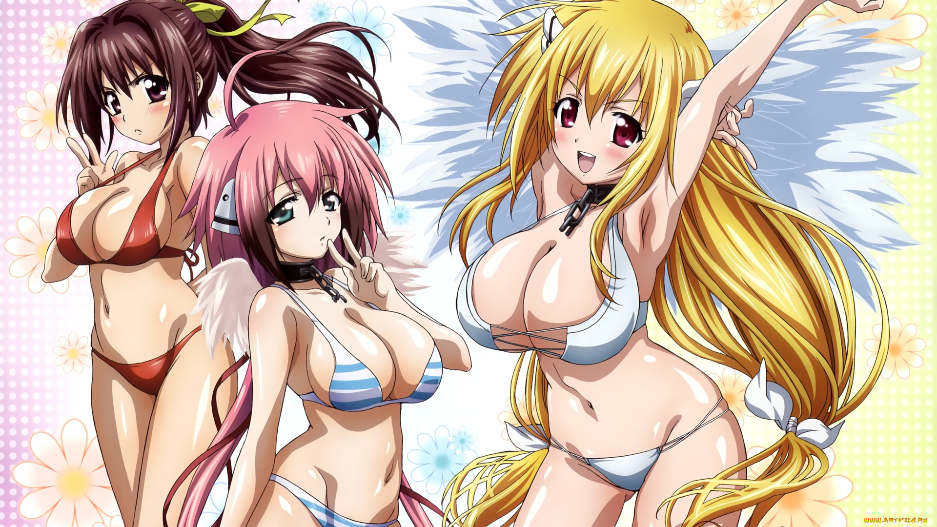 аниме, sora, no, otoshimono