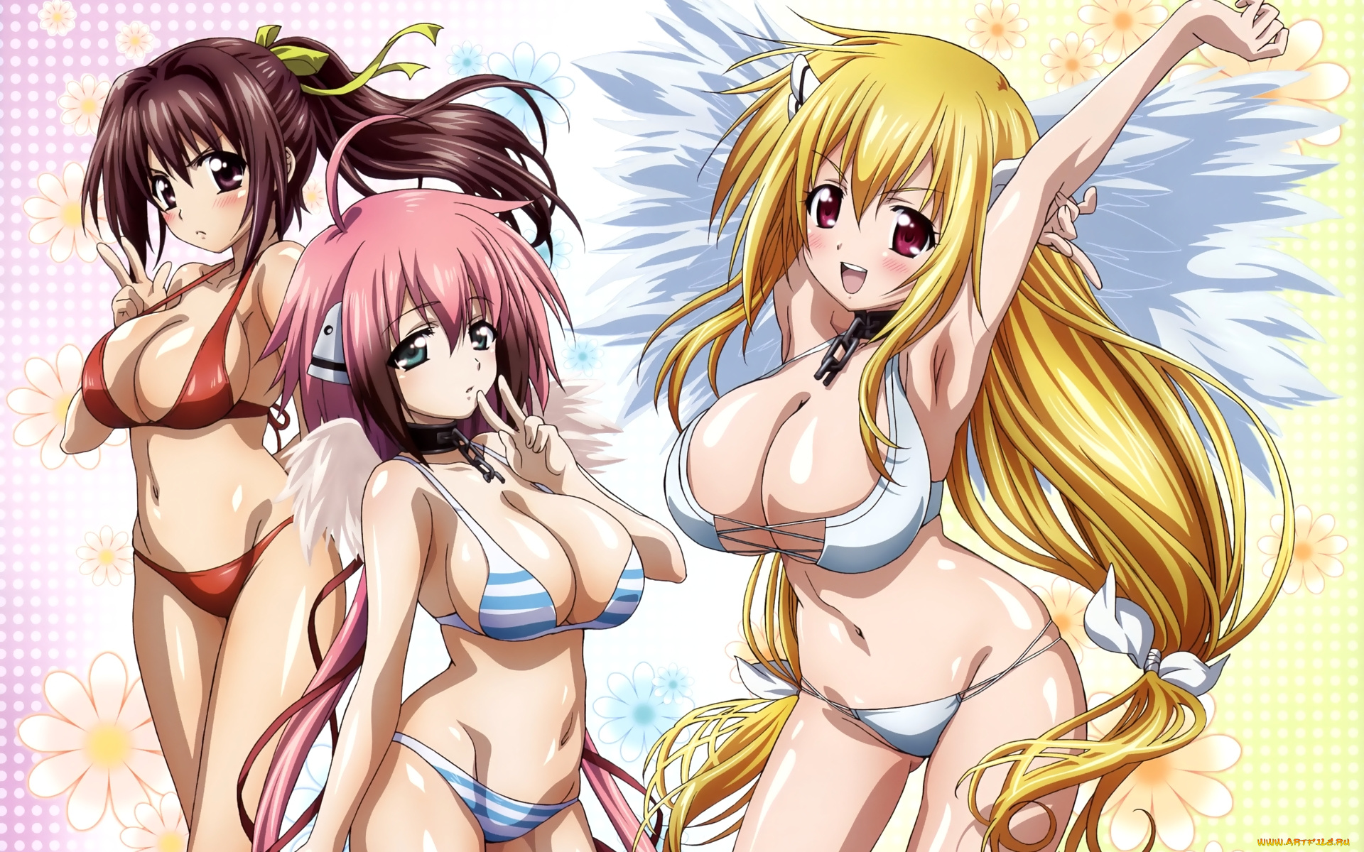 аниме, sora, no, otoshimono