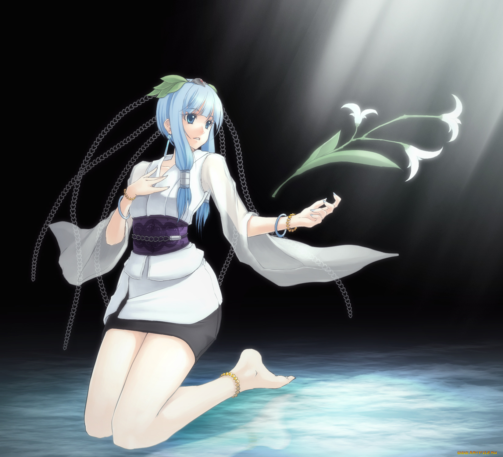 aquarian, alessa, аниме, yuu, gi, ou