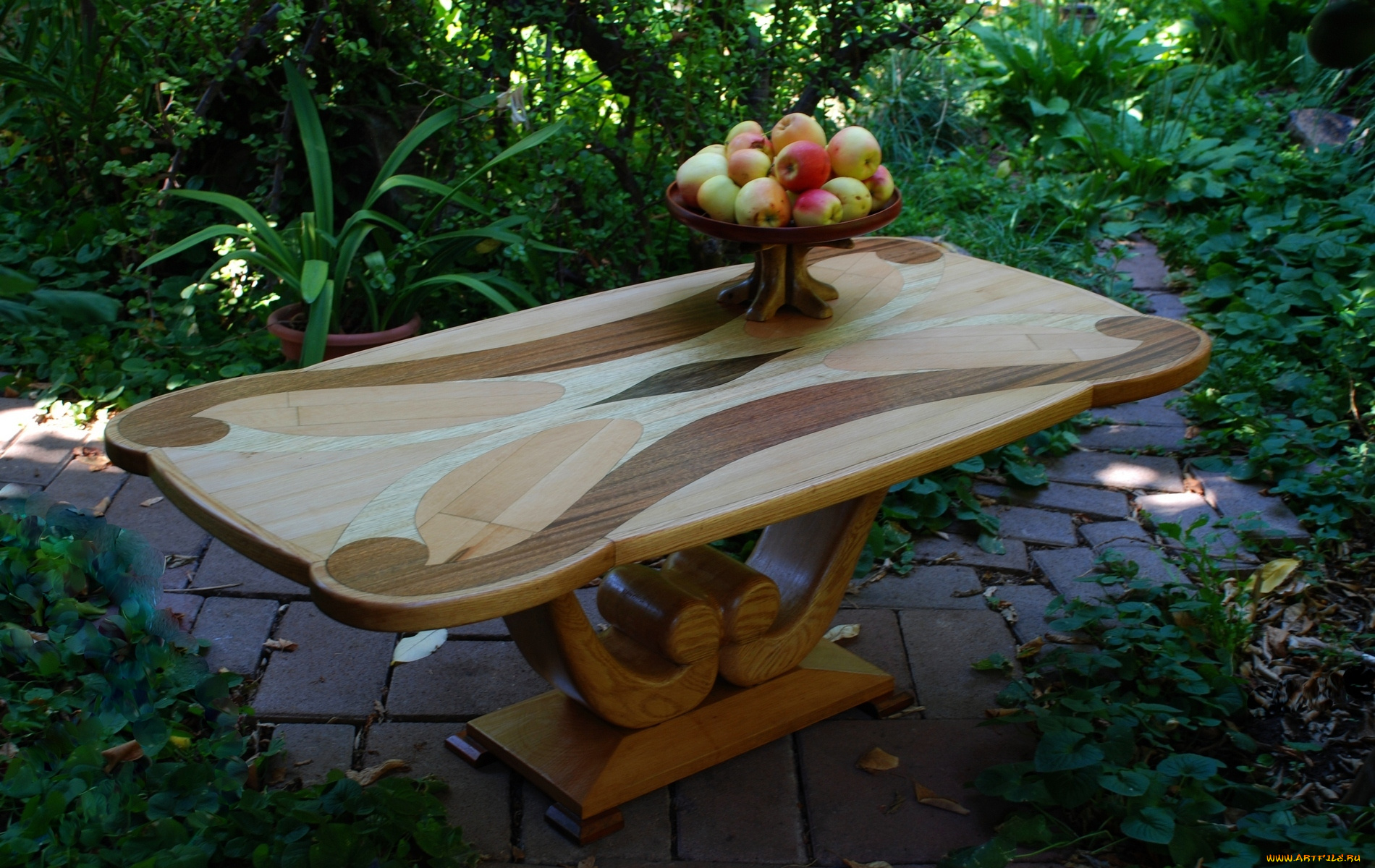 Яблоки, интерьер, мебель, vinar