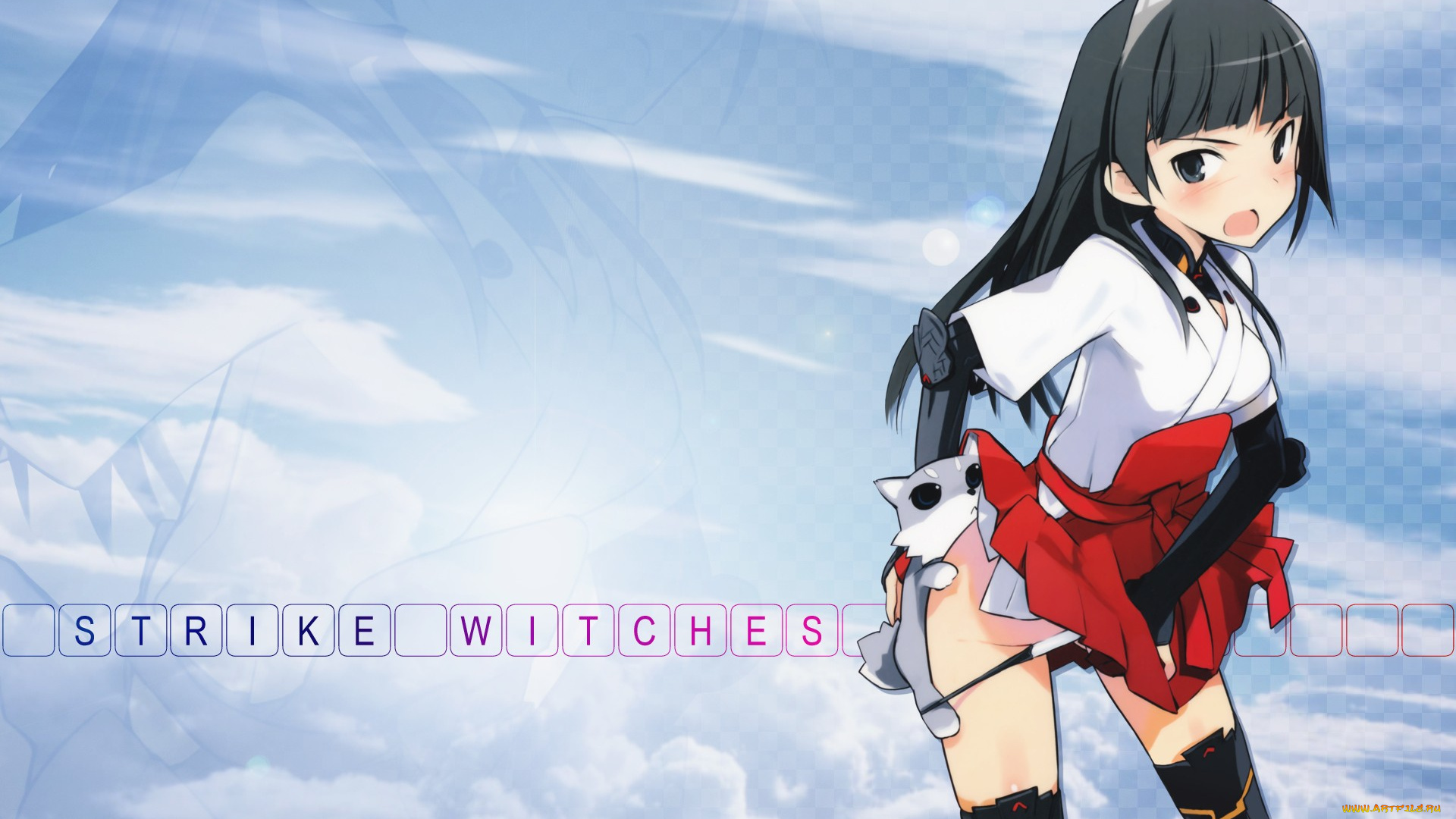 аниме, strike, witches