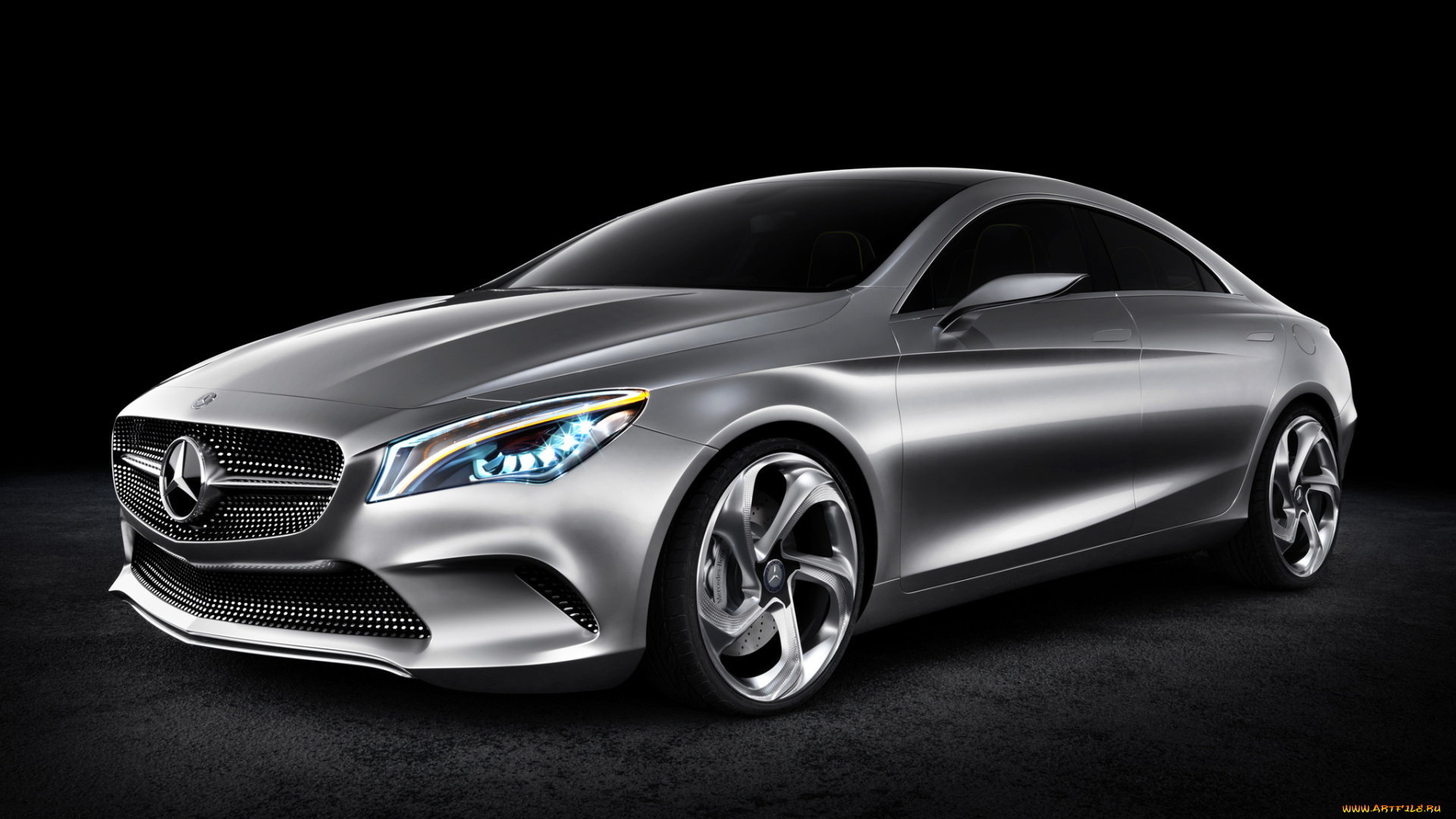 автомобили, mercedes, benz, concept, coupe, cla, style